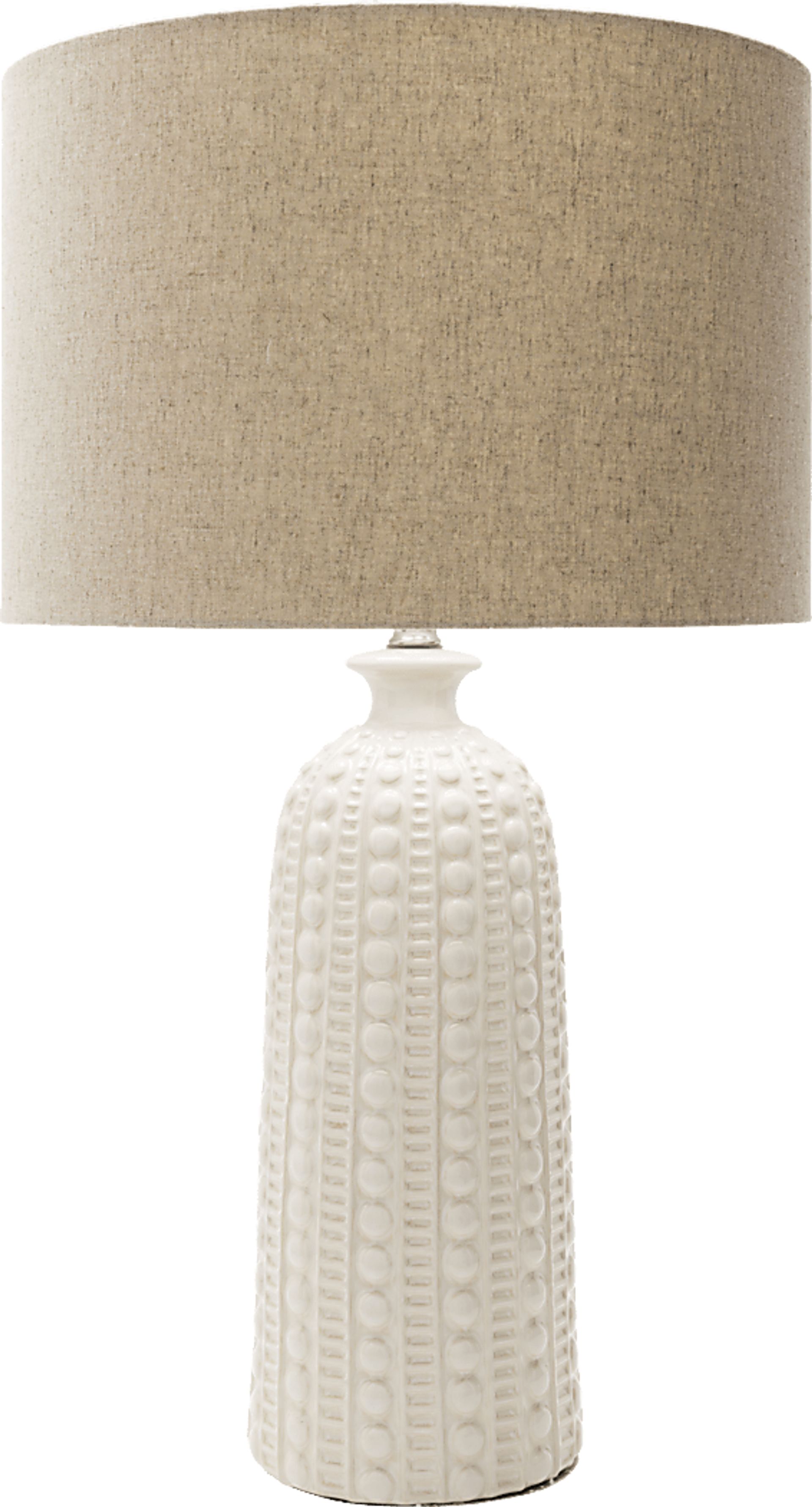 Leon Drive White Lamp - Image 1