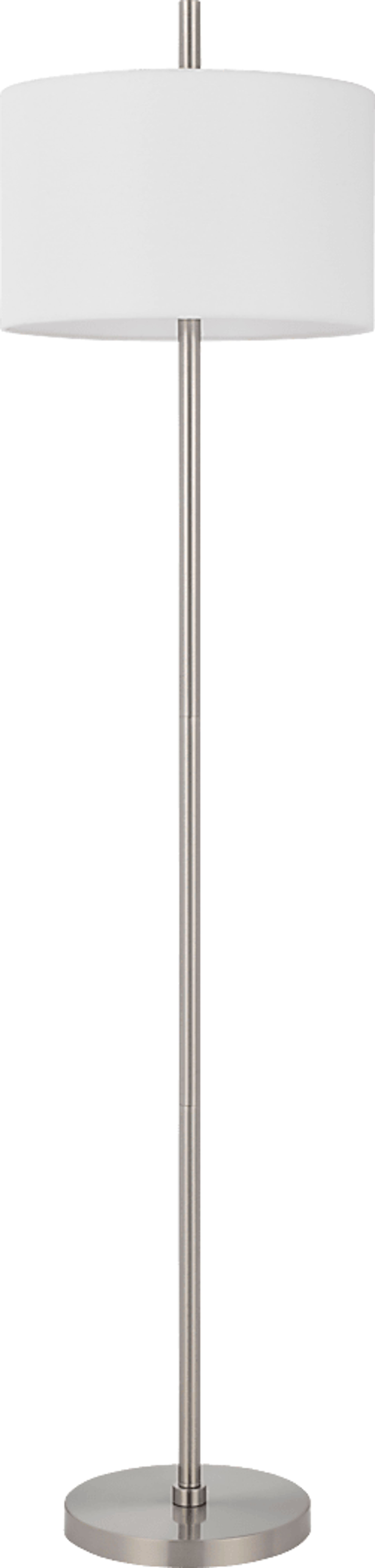 Leonard Point Silver Floor Lamp - Image 3