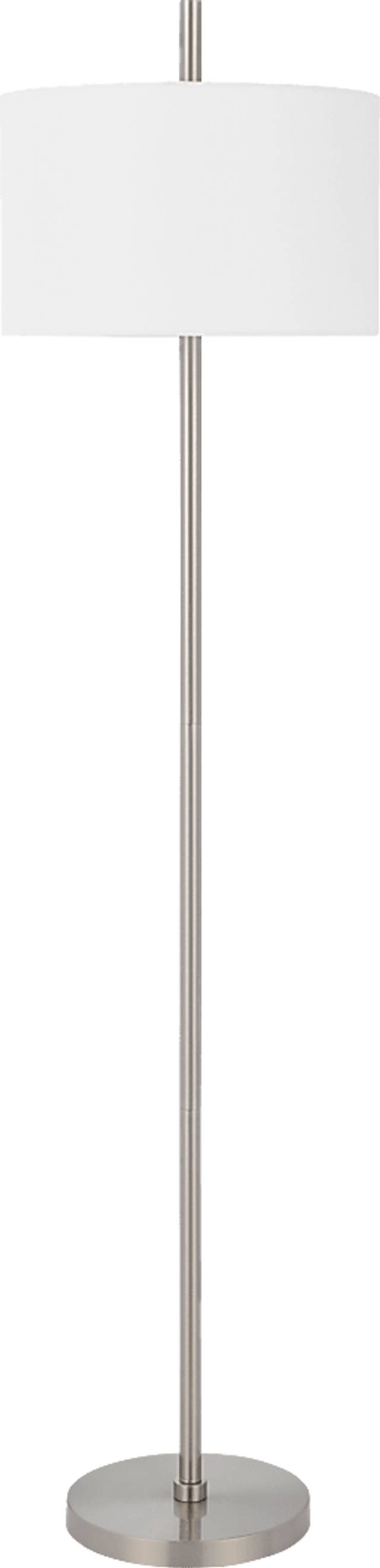 Leonard Point Silver Floor Lamp - Thumbnail - Image 1