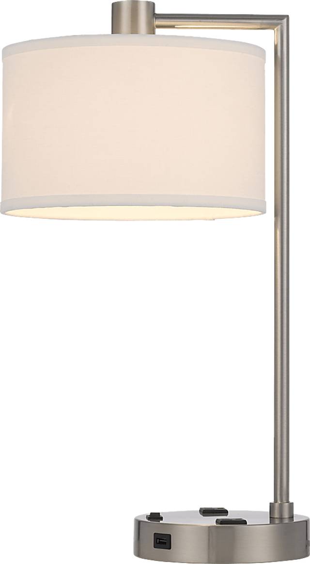 Leonard Point Silver Lamp - Thumbnail - Image 2
