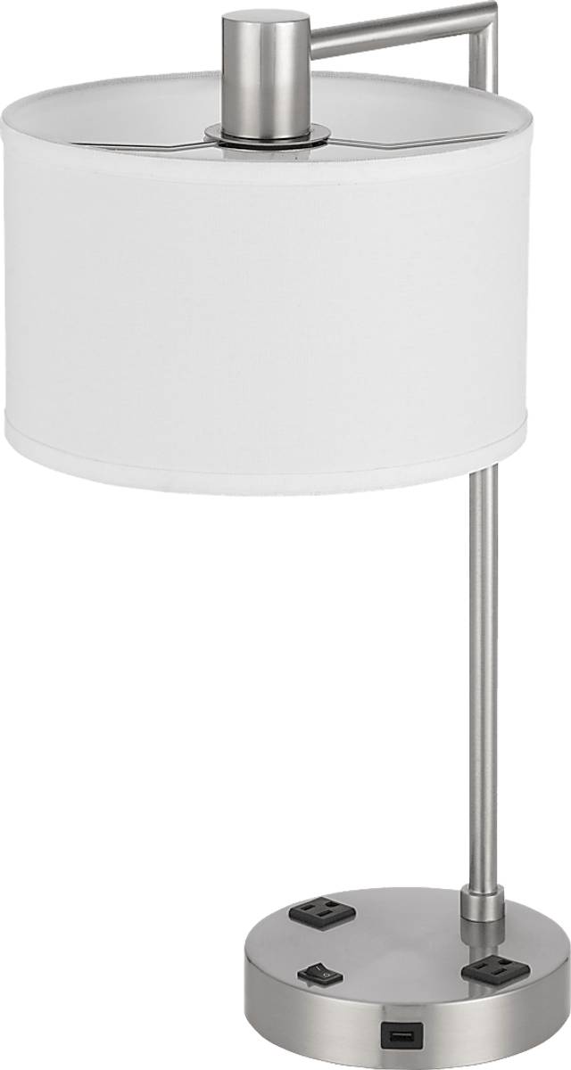 Leonard Point Silver Lamp - Thumbnail - Image 3