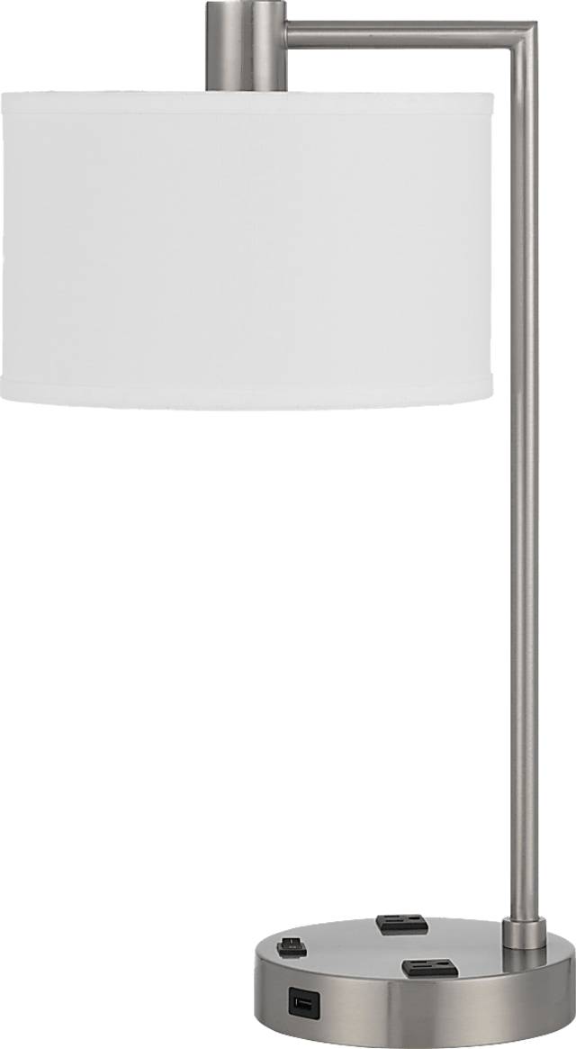 Leonard Point Silver Lamp - Thumbnail - Image 1