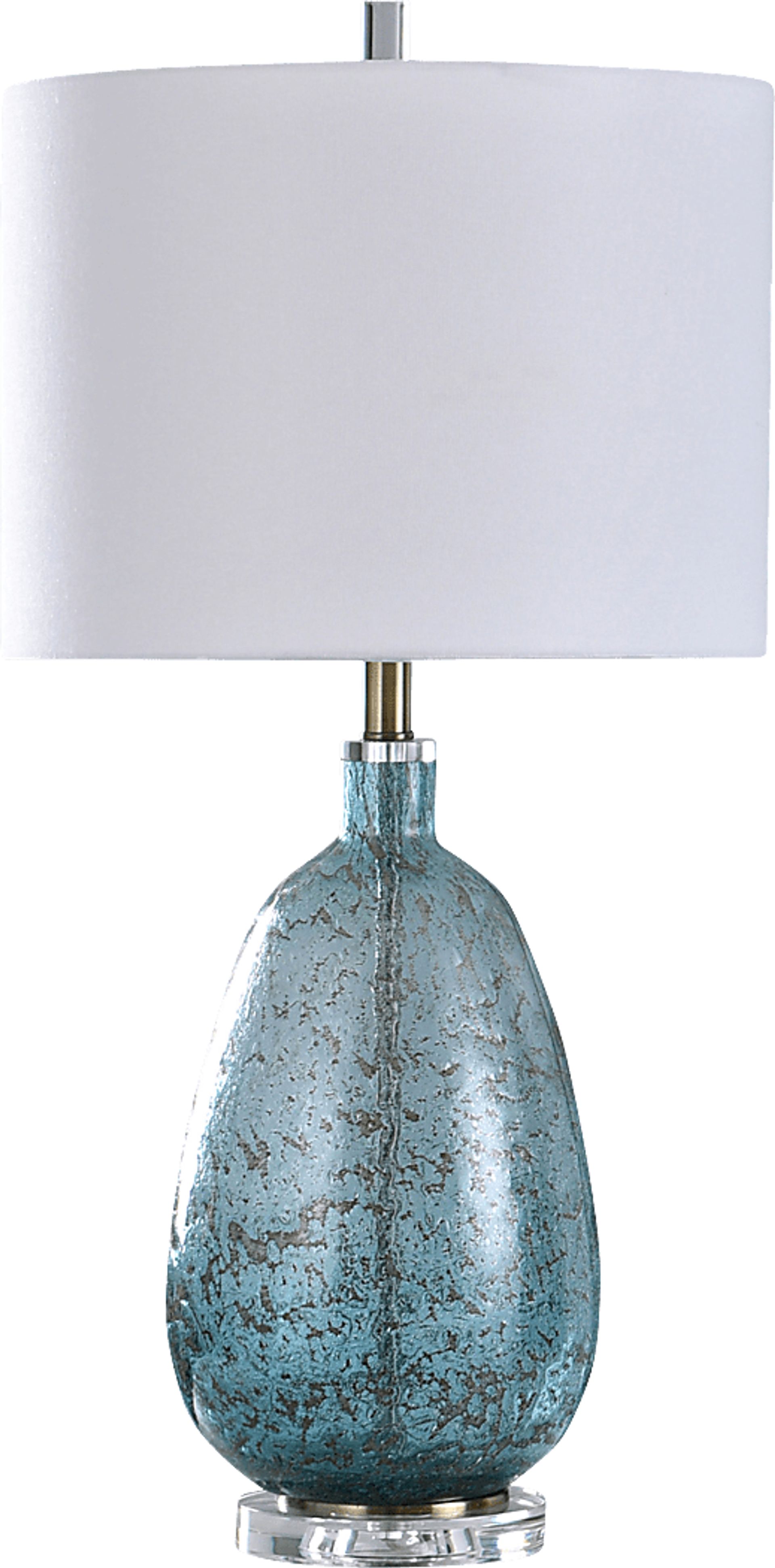 Leone Oaks Blue Lamp - Image 1