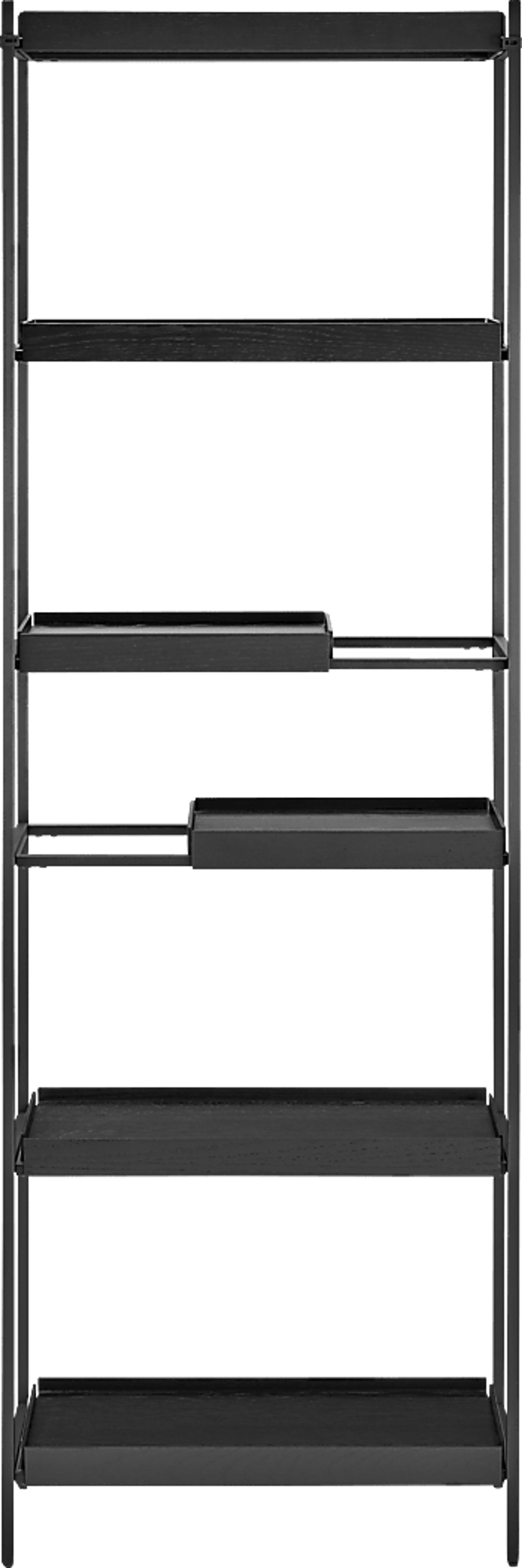Leopardcast I Black Bookcase - Image 5
