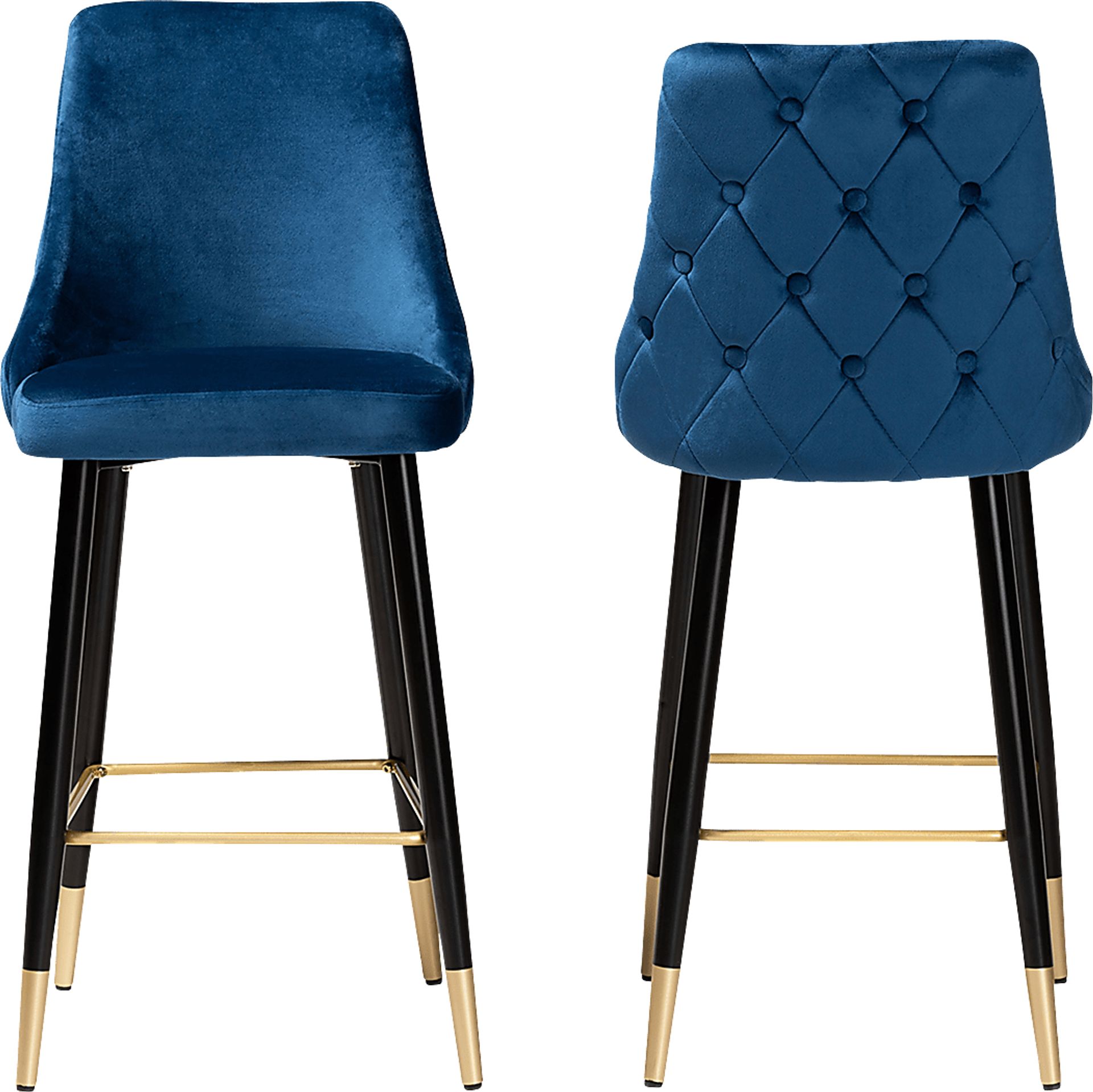 Lepak Blue Barstool, Set of 2 - Image 4