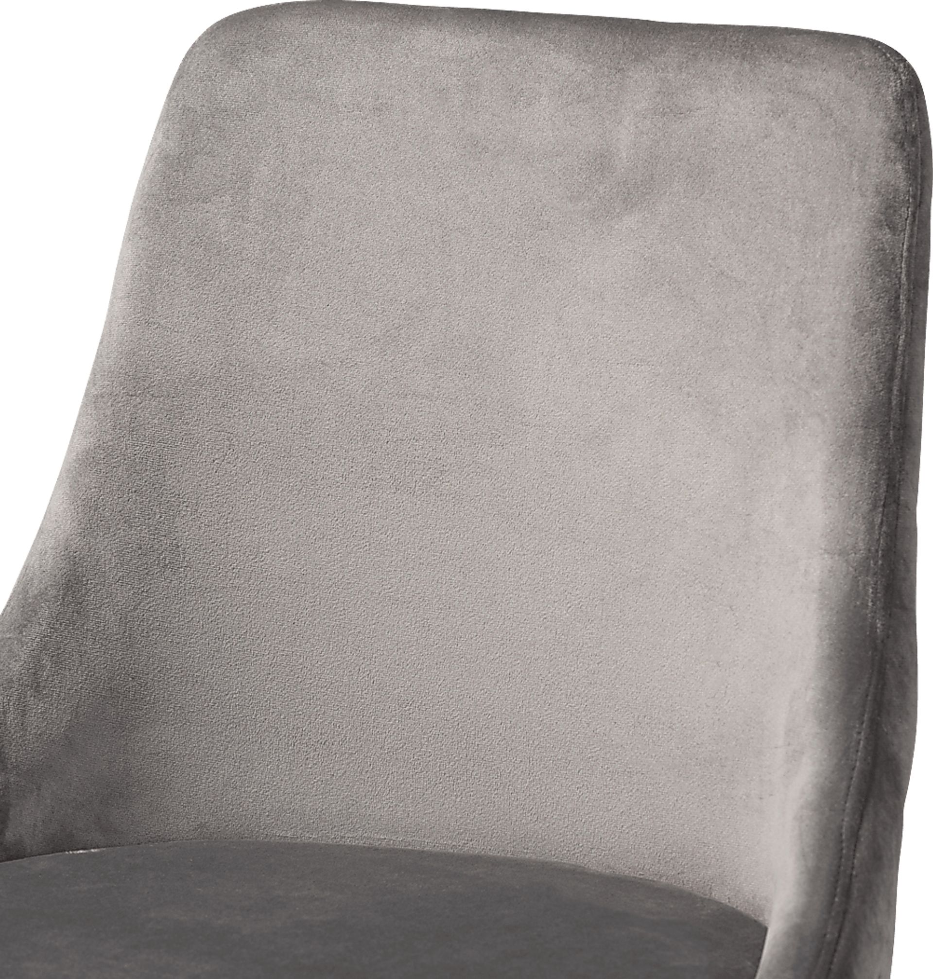 Lepak Gray Barstool, Set of 2 - Image 6