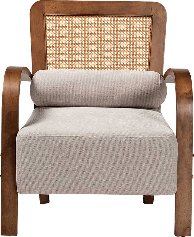 Leraleigh Walnut Accent Chair - Thumbnail - Image 3