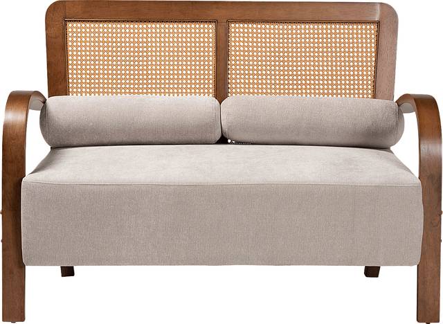 Leraleigh Walnut Loveseat - Thumbnail - Image 3