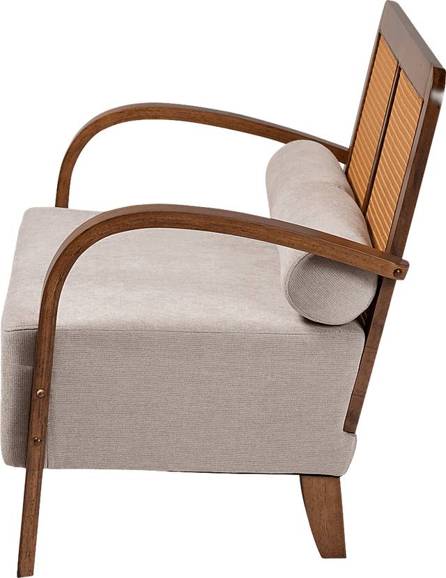 Leraleigh Walnut Loveseat - Thumbnail - Image 4