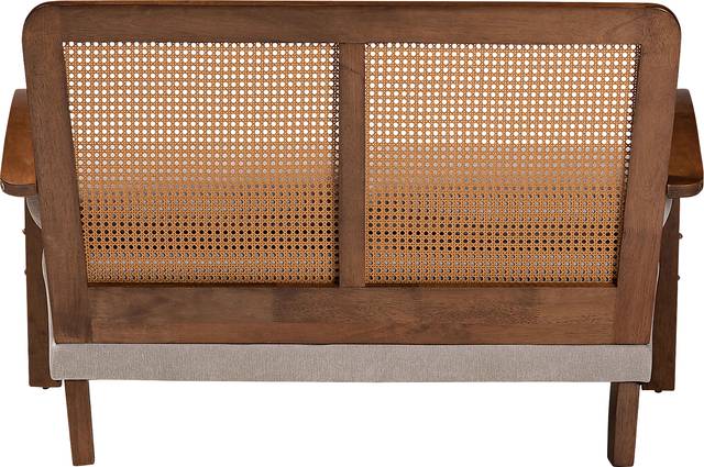Leraleigh Walnut Loveseat - Thumbnail - Image 5