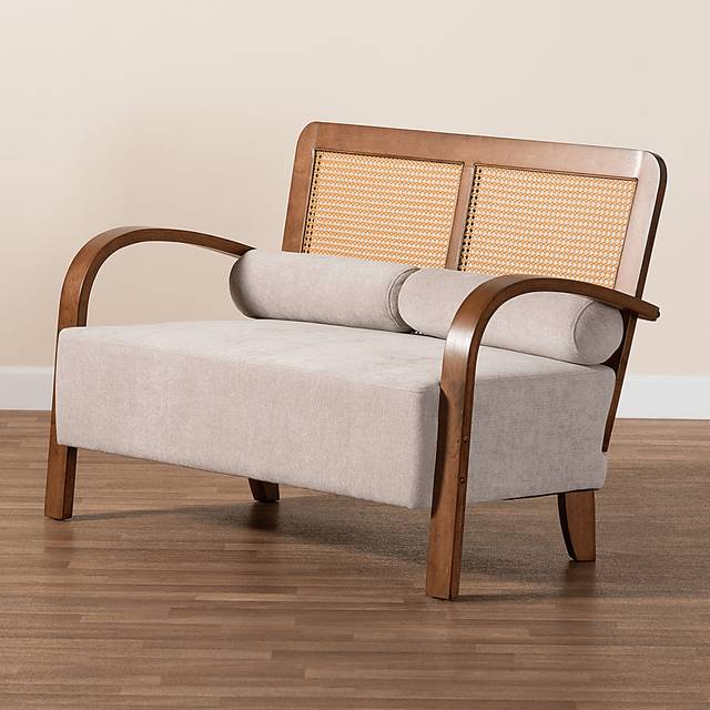 Leraleigh Walnut Loveseat - Thumbnail - Image 9