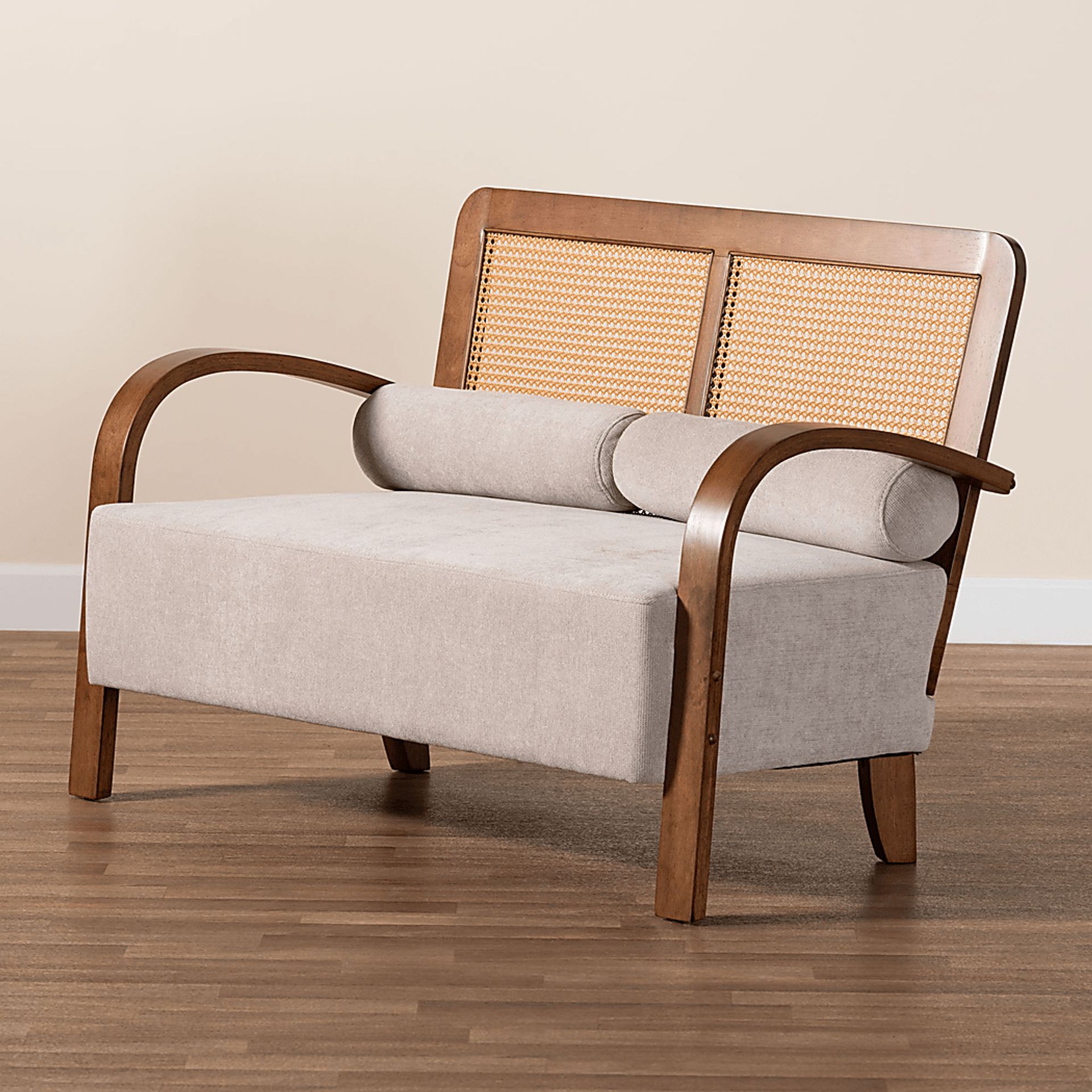 Leraleigh Walnut Loveseat - Image 9