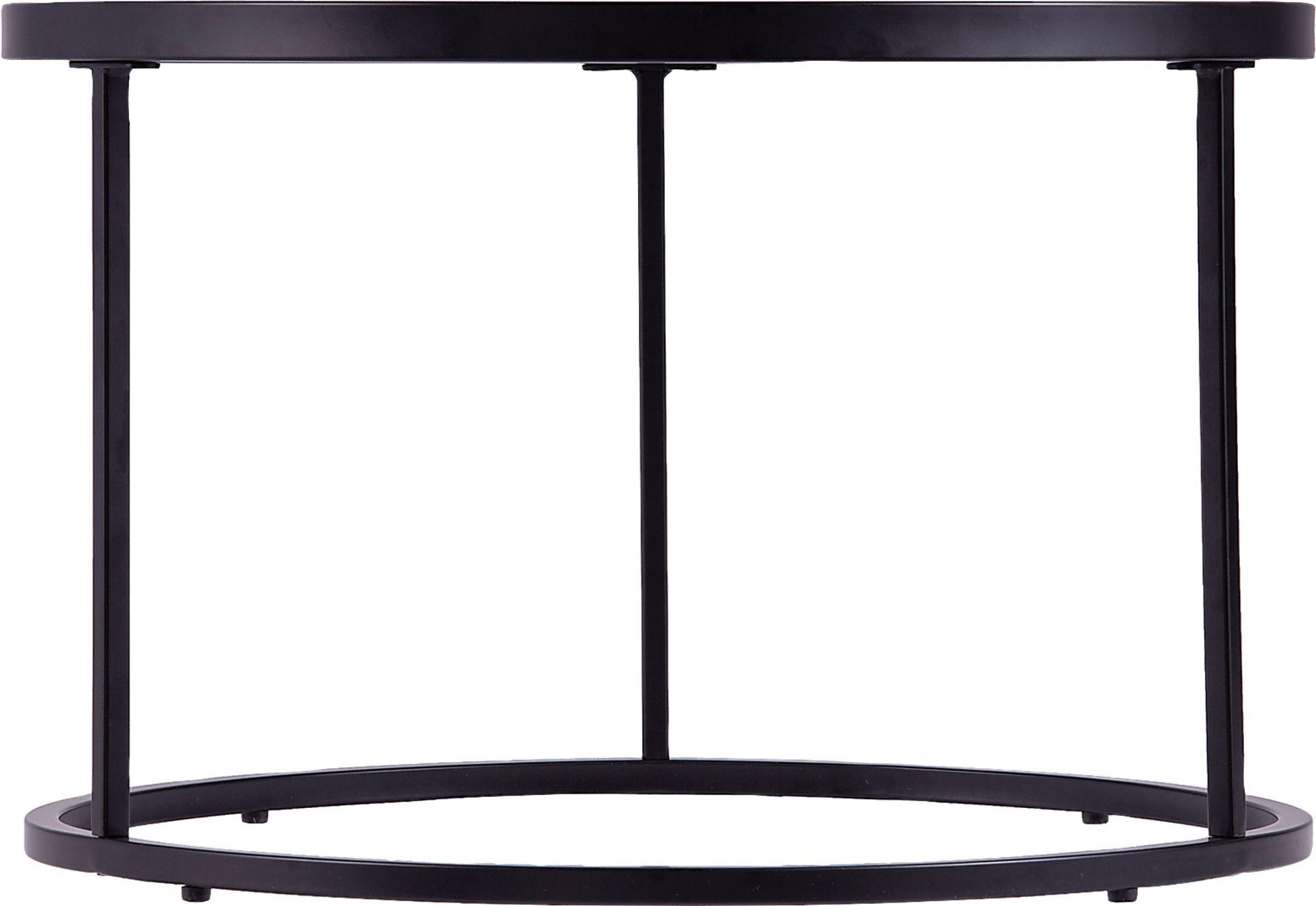 Leralynn Black Nesting Cocktail Table, Set of 2 - Image 2