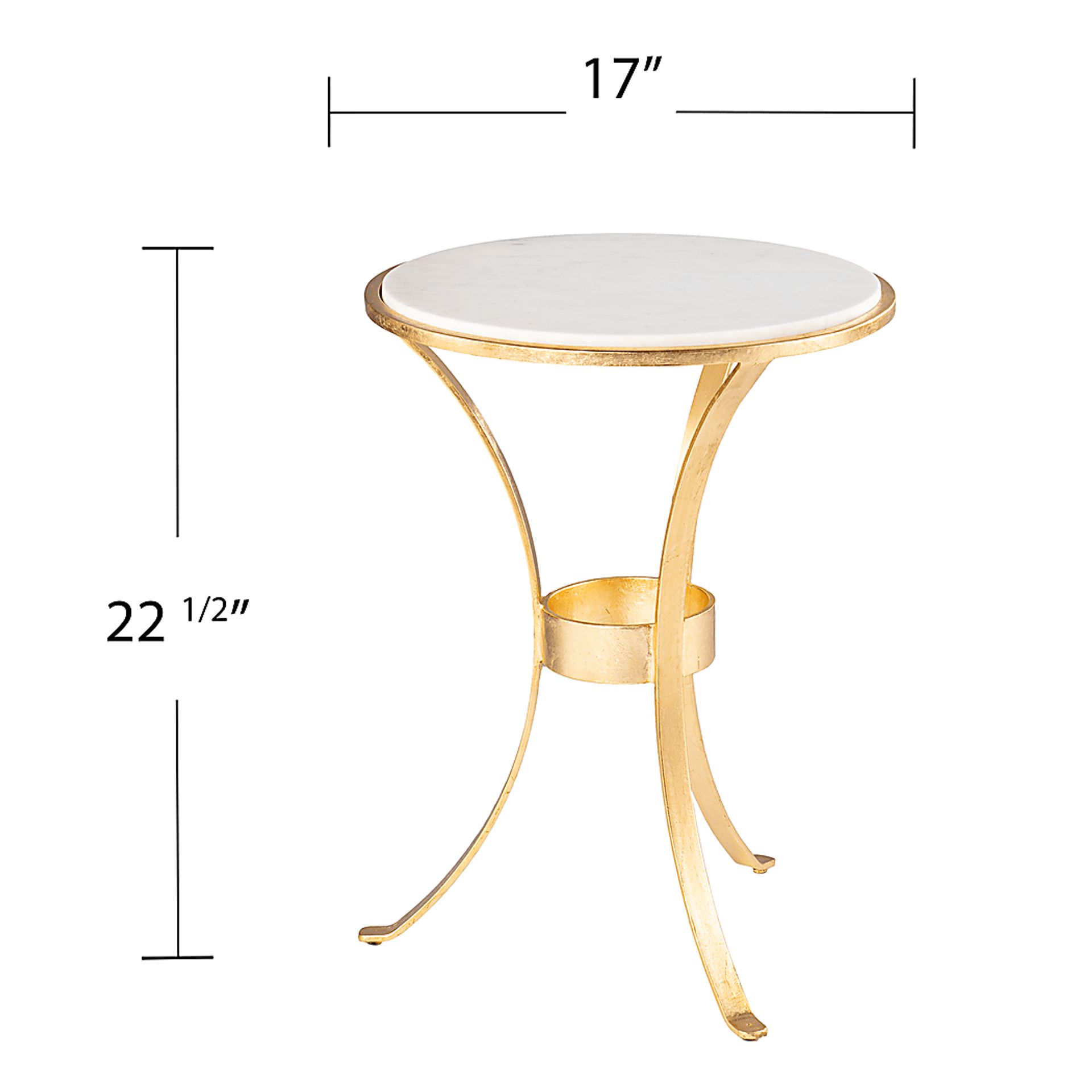 Leralynn Gold Accent Table - Image 6