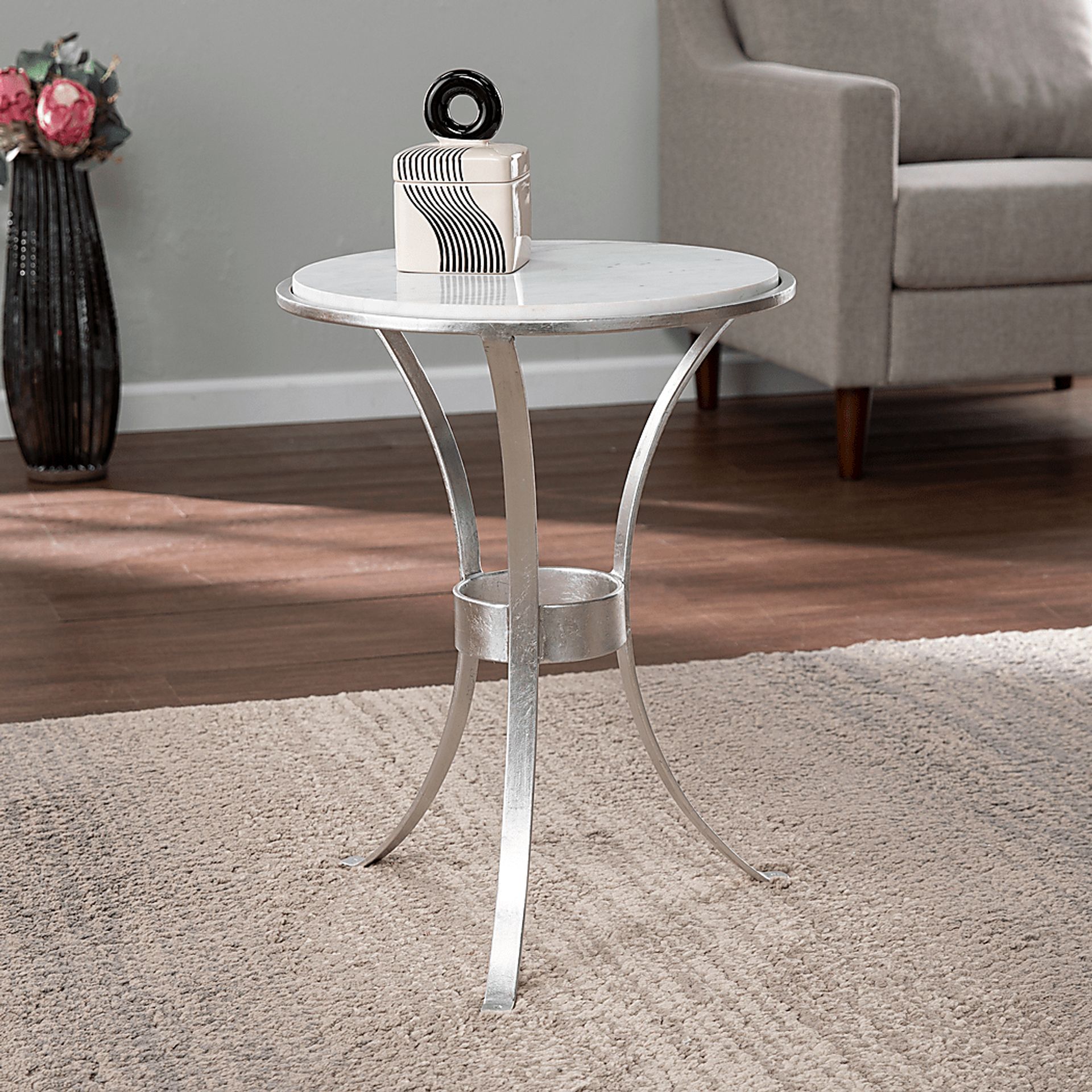 Leralynn Silver Accent Table - Image 5