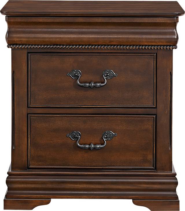Lerato Cherry Nightstand - Thumbnail - Image 3