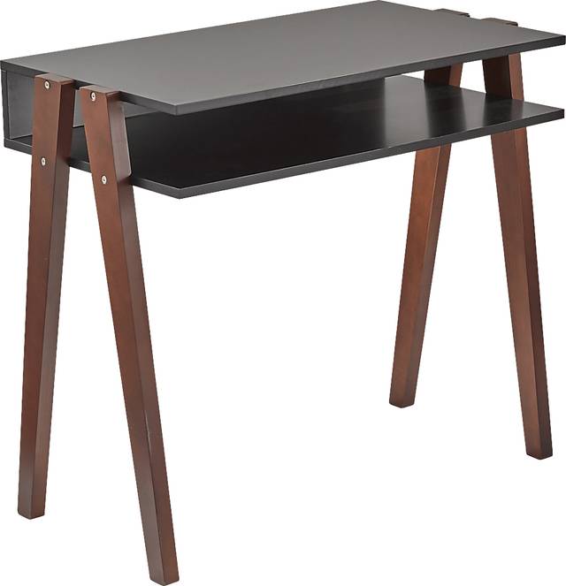 Lerew Black Desk - Thumbnail - Image 1
