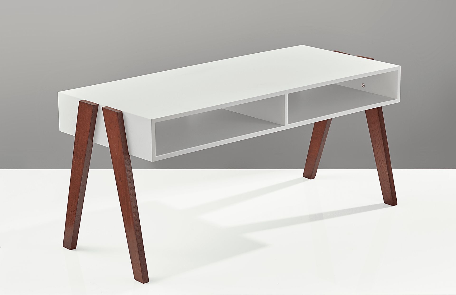 Lerew White Cocktail Table - Image 2
