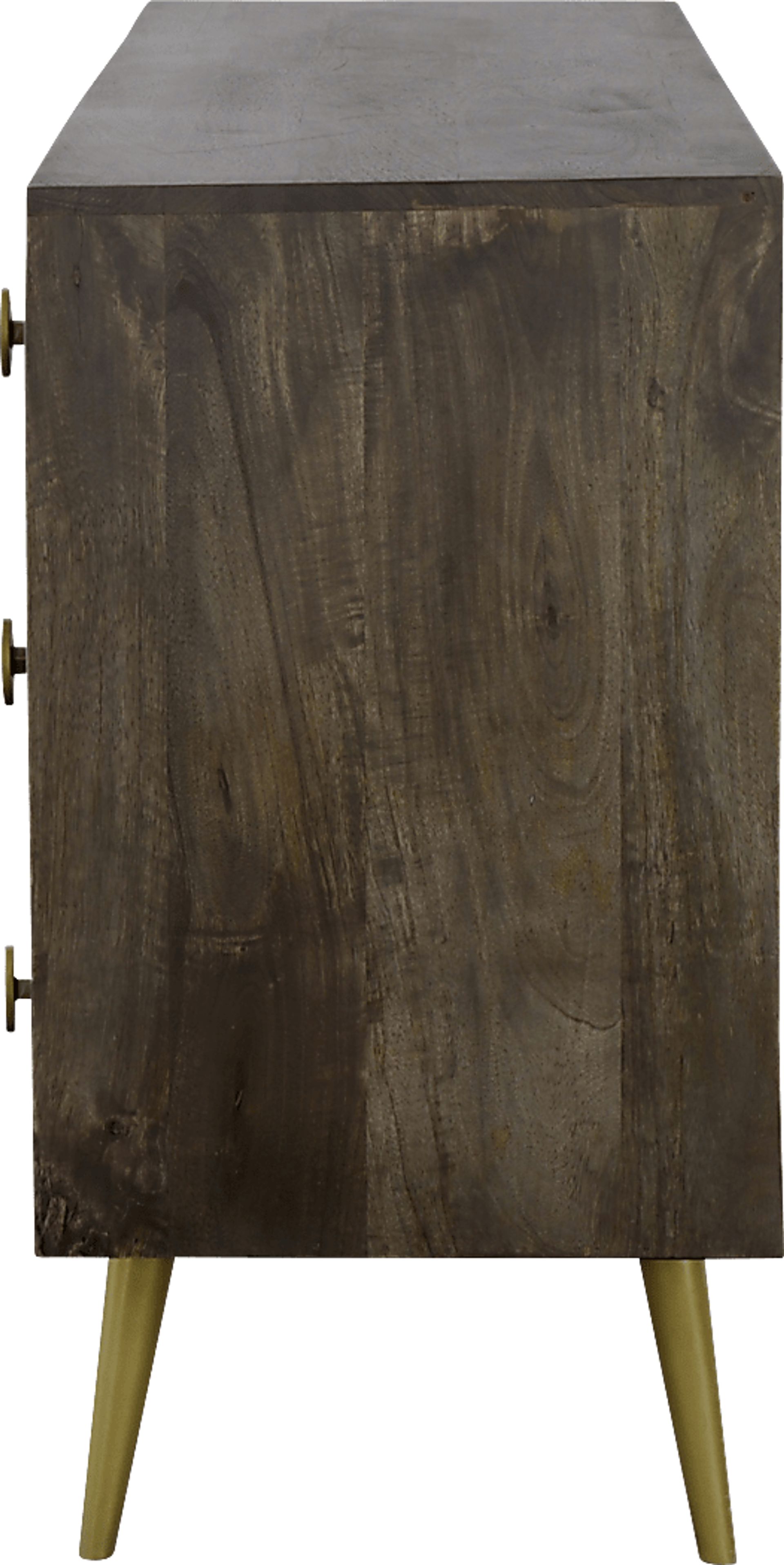 Lerida Brown Credenza - Image 7