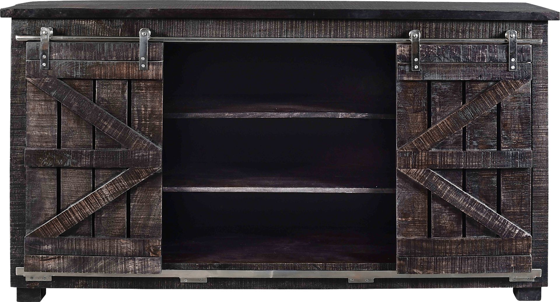 Leroy Square Brown Credenza - Image 6