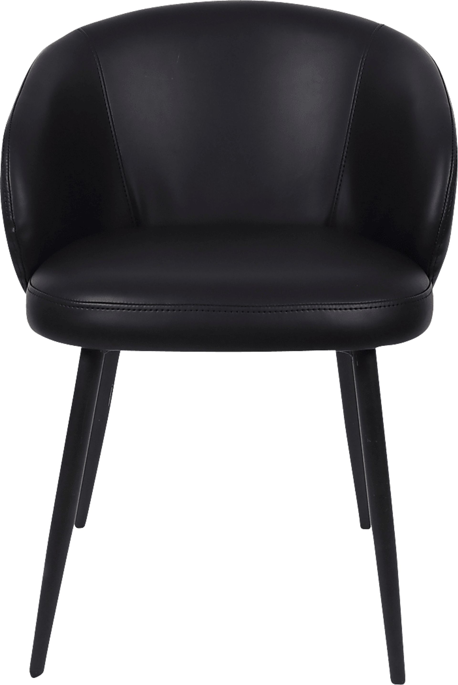 Lesah Black Side Chair, Set of 2 - Image 4