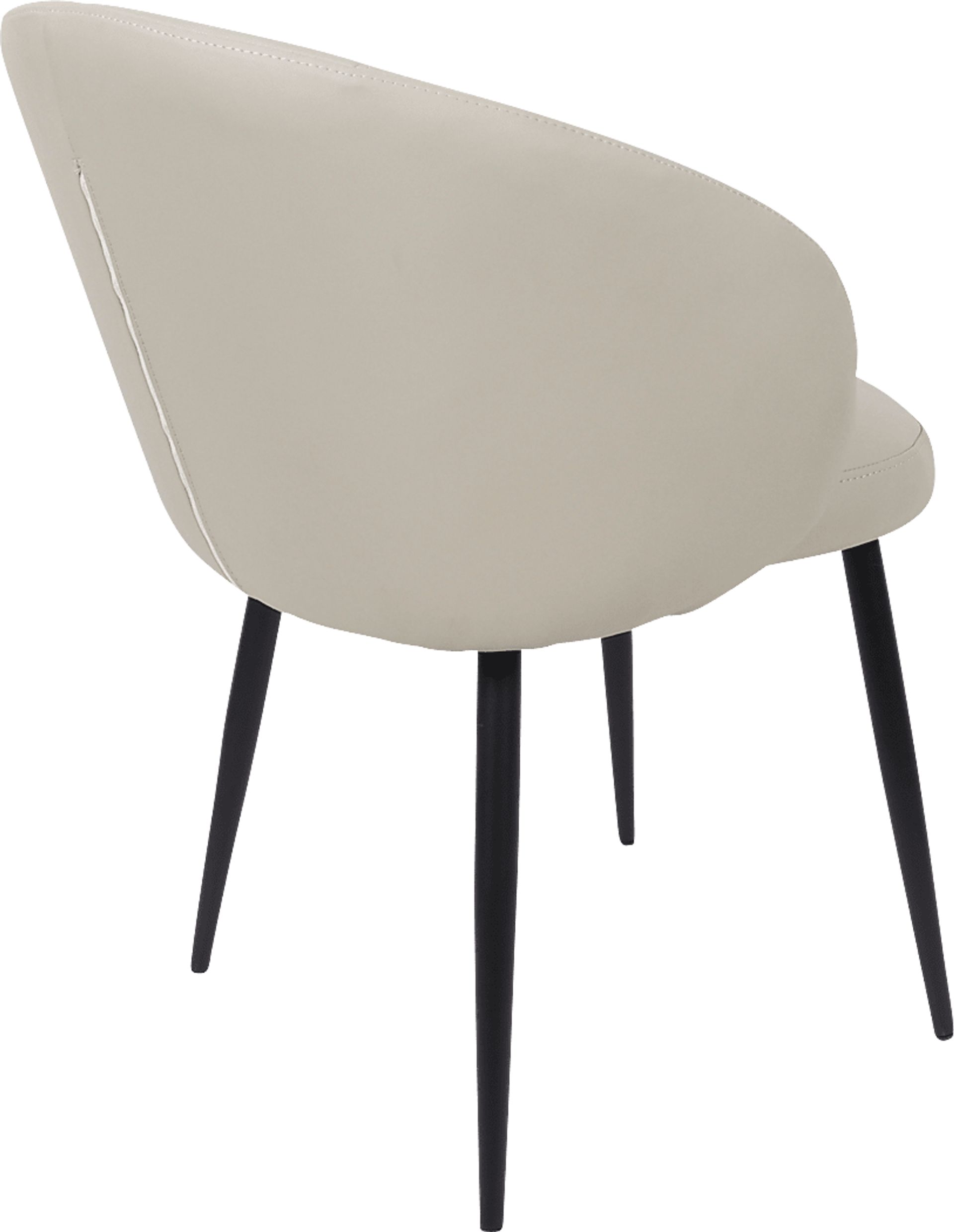 Lesah Gray Side Chair, Set of 2 - Image 3