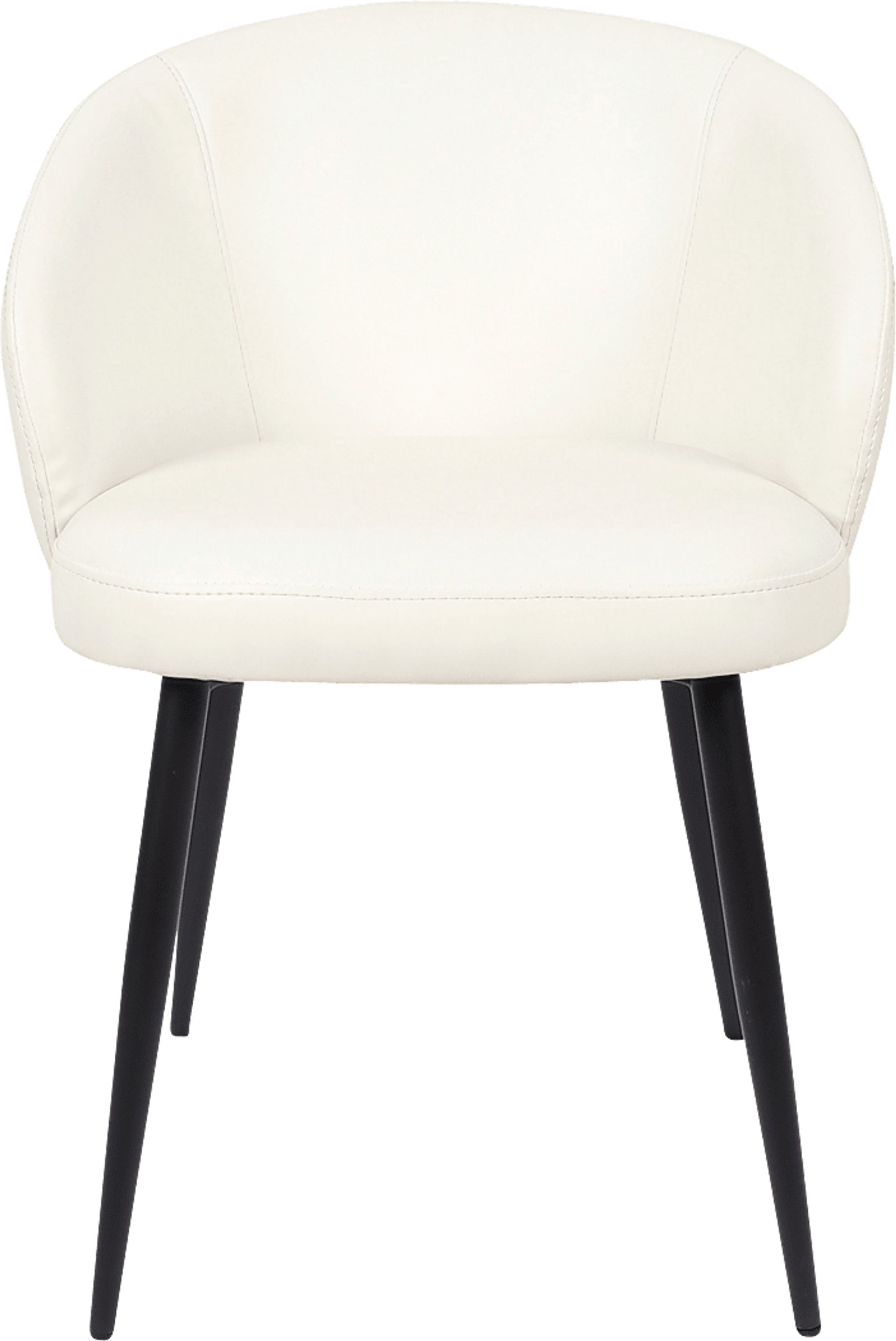 Lesah White Side Chair, Set of 2 - Image 5
