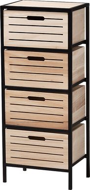 Lesar Brown Small Accent Cabinet