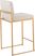 Leserna I Beige Counter Height Stool, Set of 2