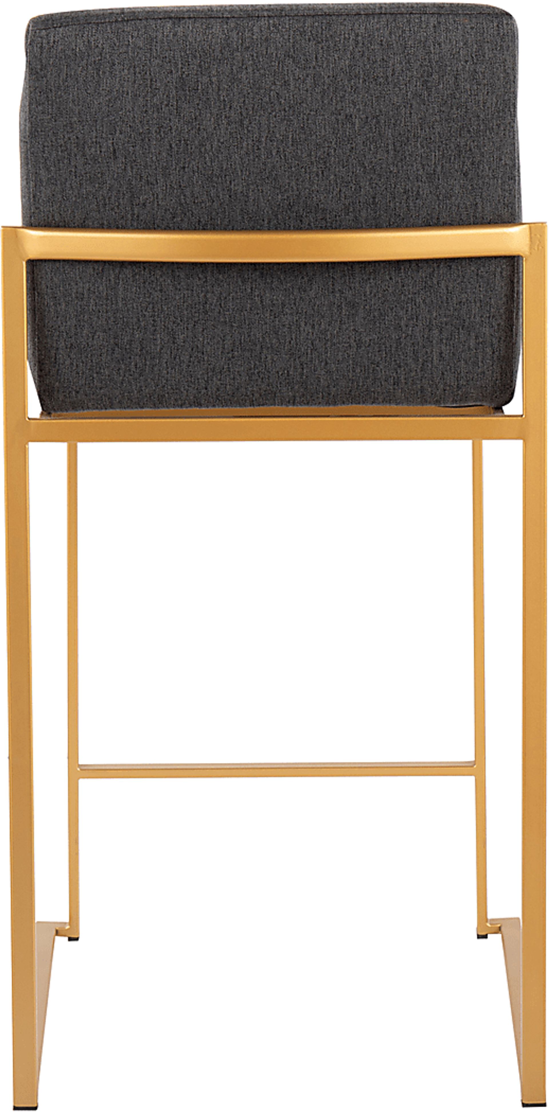 Leserna I Charcoal Counter Height Stool, Set of 2 - Image 6