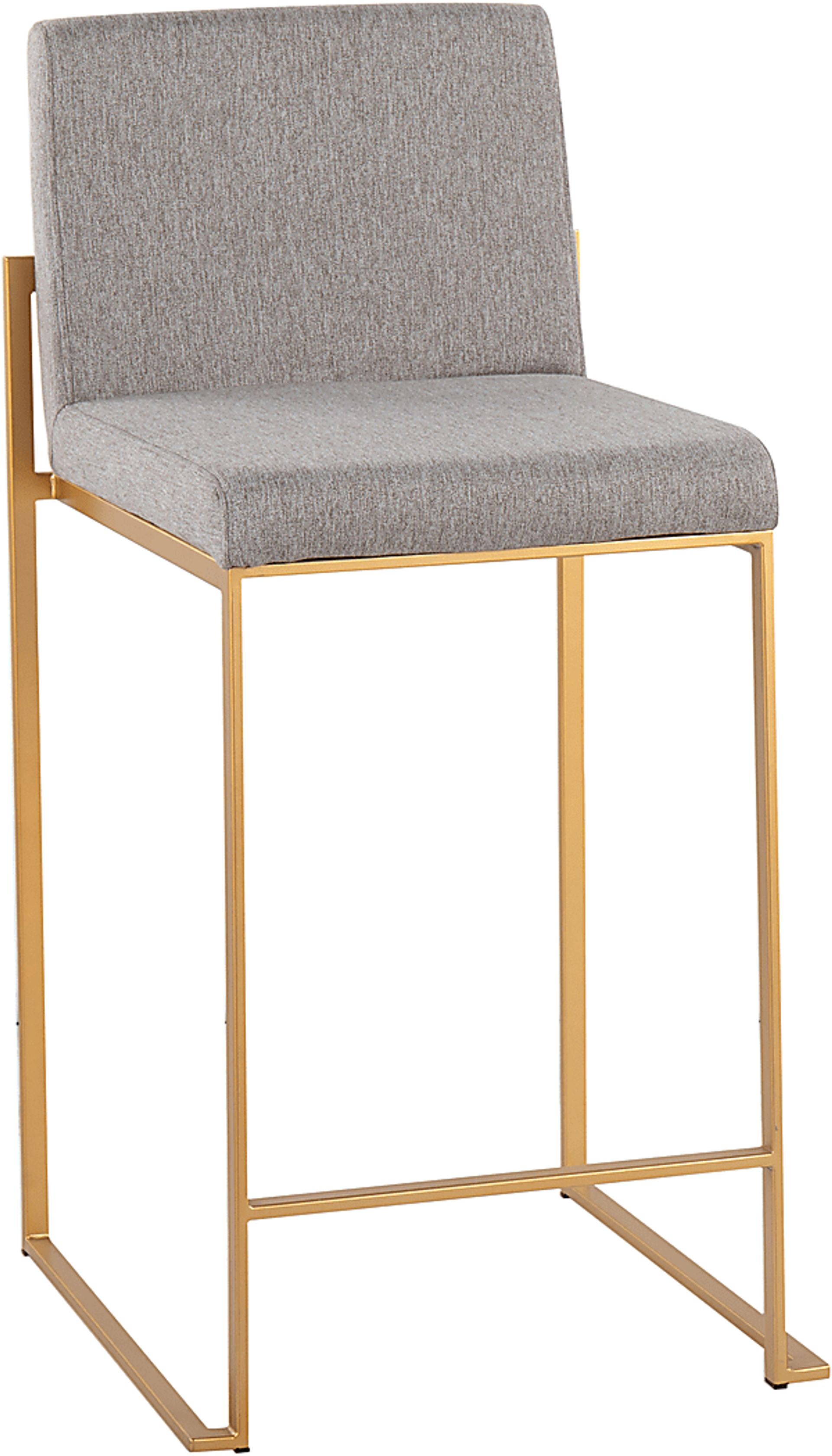 Leserna I Gray Counter Height Stool, Set of 2 - Image 2