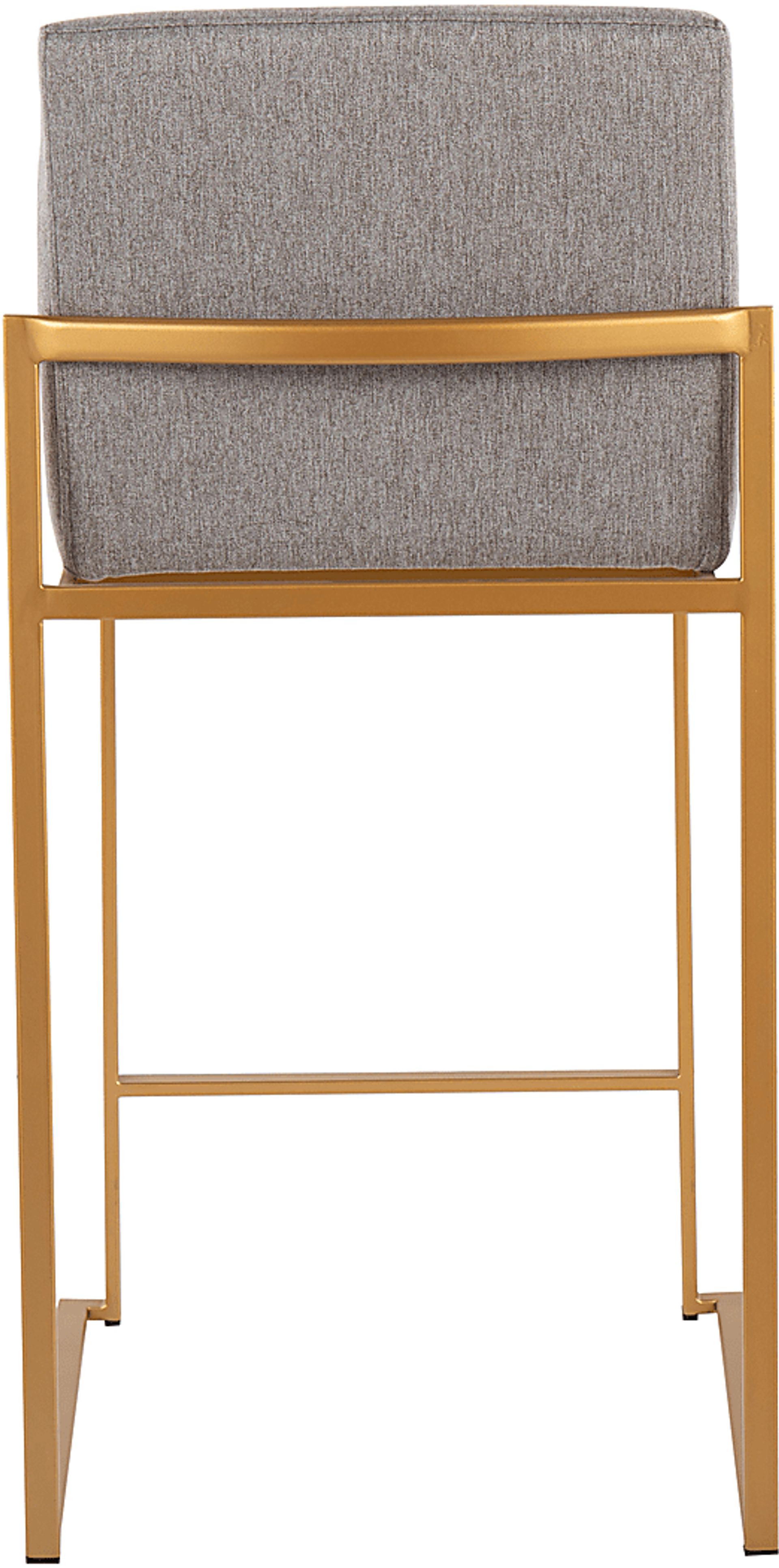 Leserna I Gray Counter Height Stool, Set of 2 - Image 6