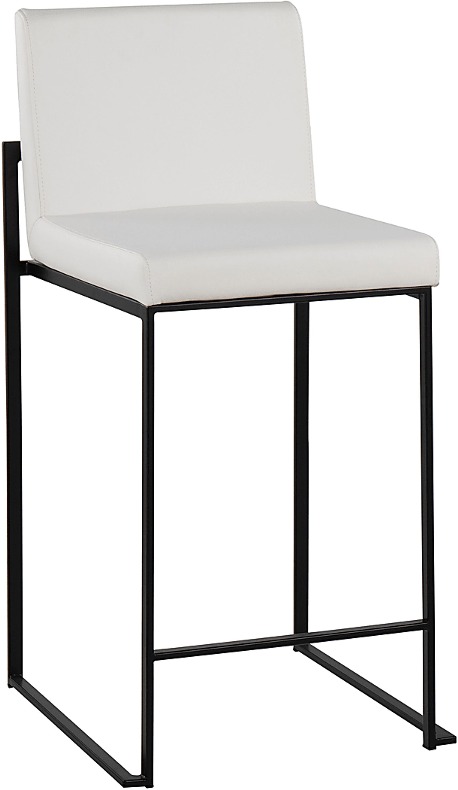 Leserna II White Counter Height Stool, Set of 2 - Image 2