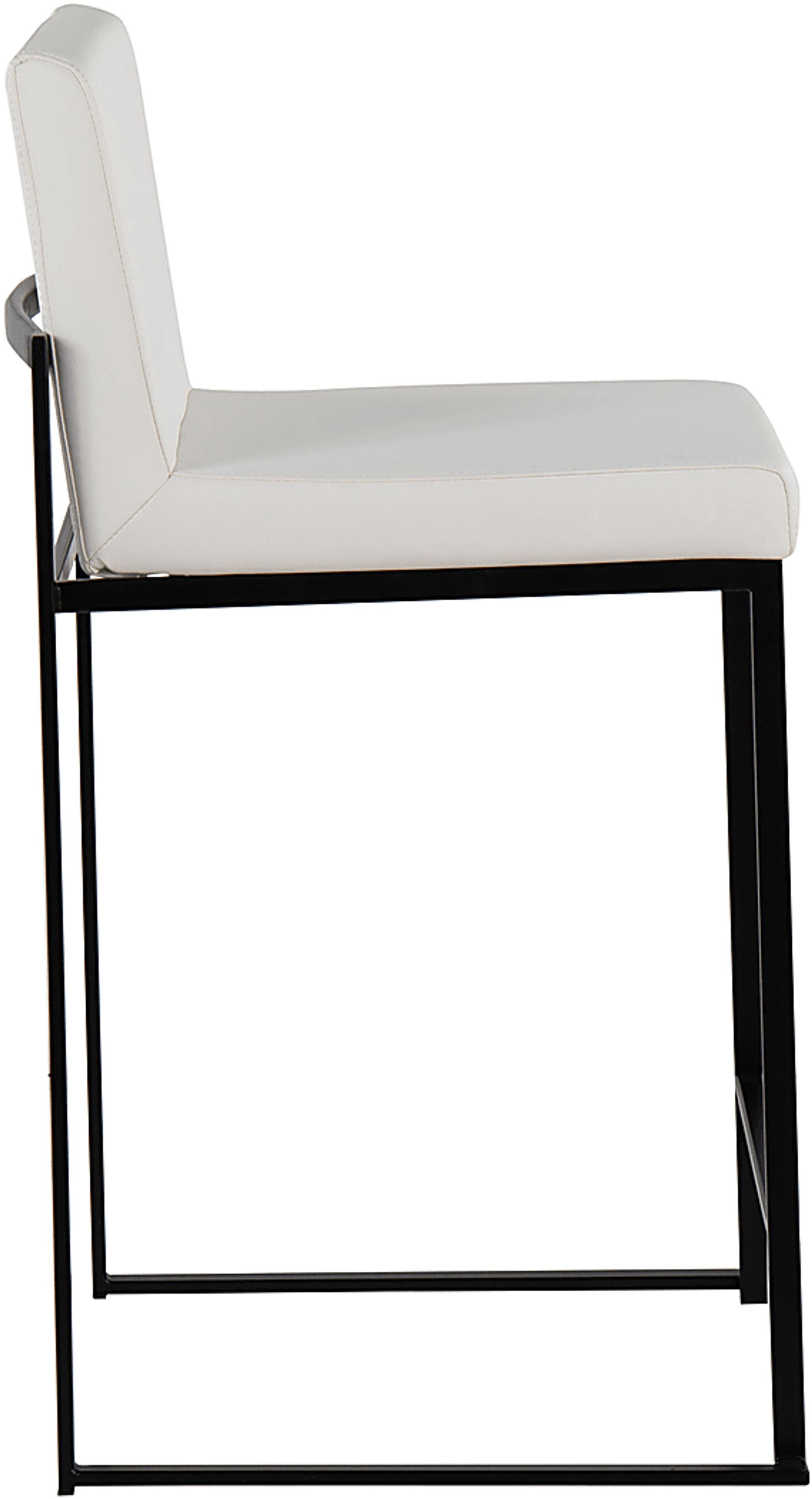 Leserna II White Counter Height Stool, Set of 2 - Image 3