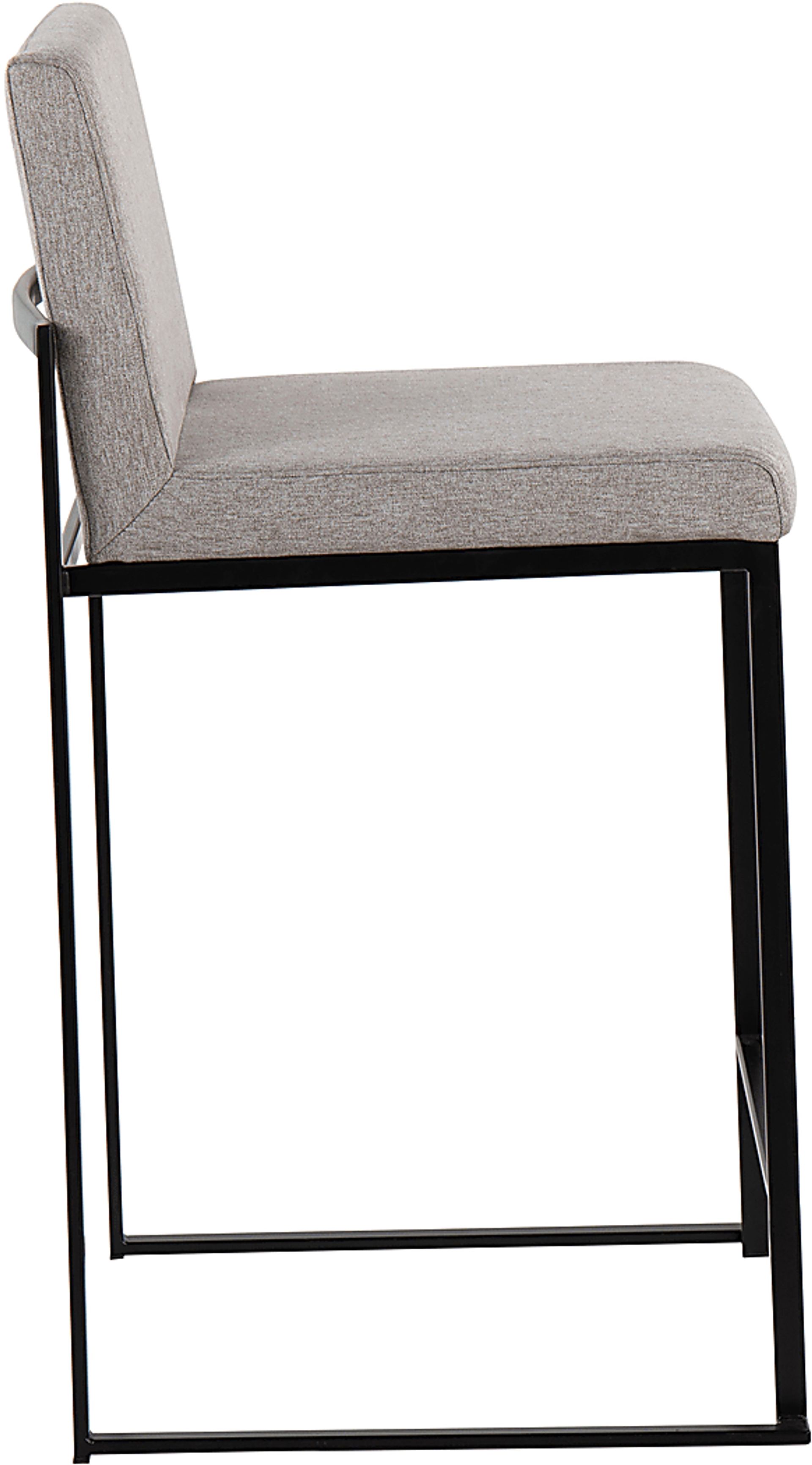 Leserna III Gray Counter Height Stool, Set of 2 - Image 3