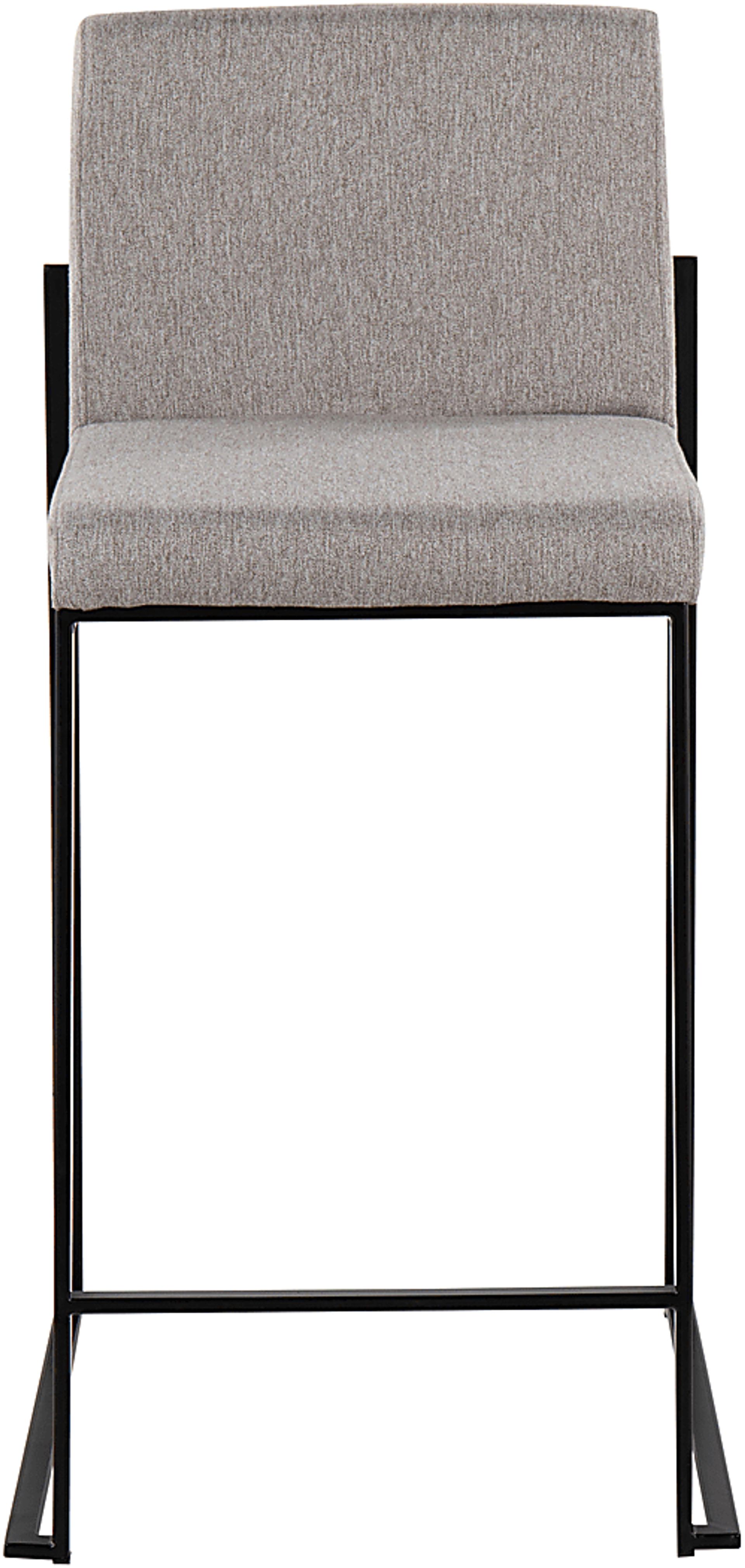 Leserna III Gray Counter Height Stool, Set of 2 - Image 4