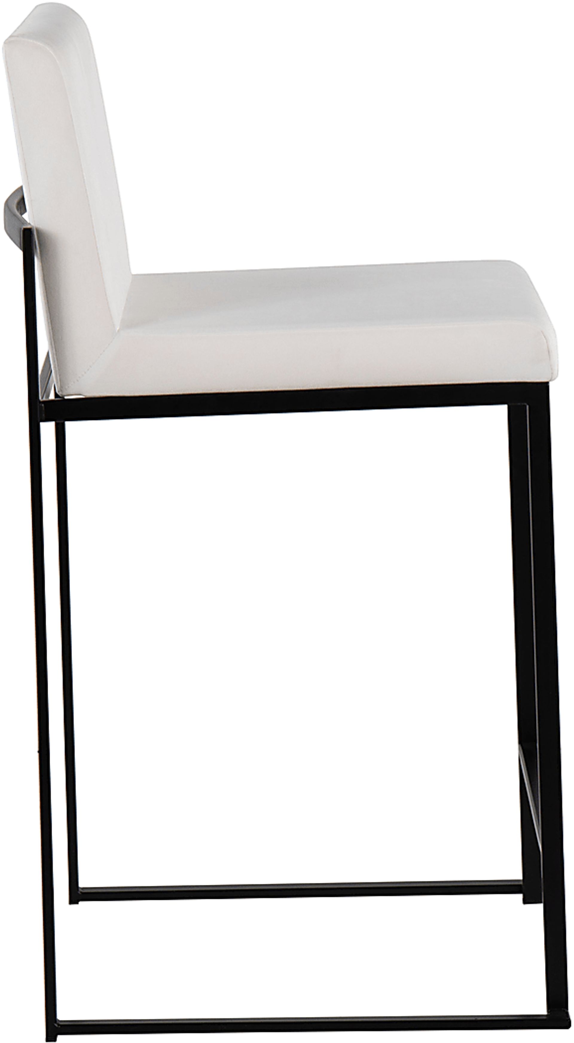 Leserna IV White Counter Height Stool, Set of 2 - Image 3