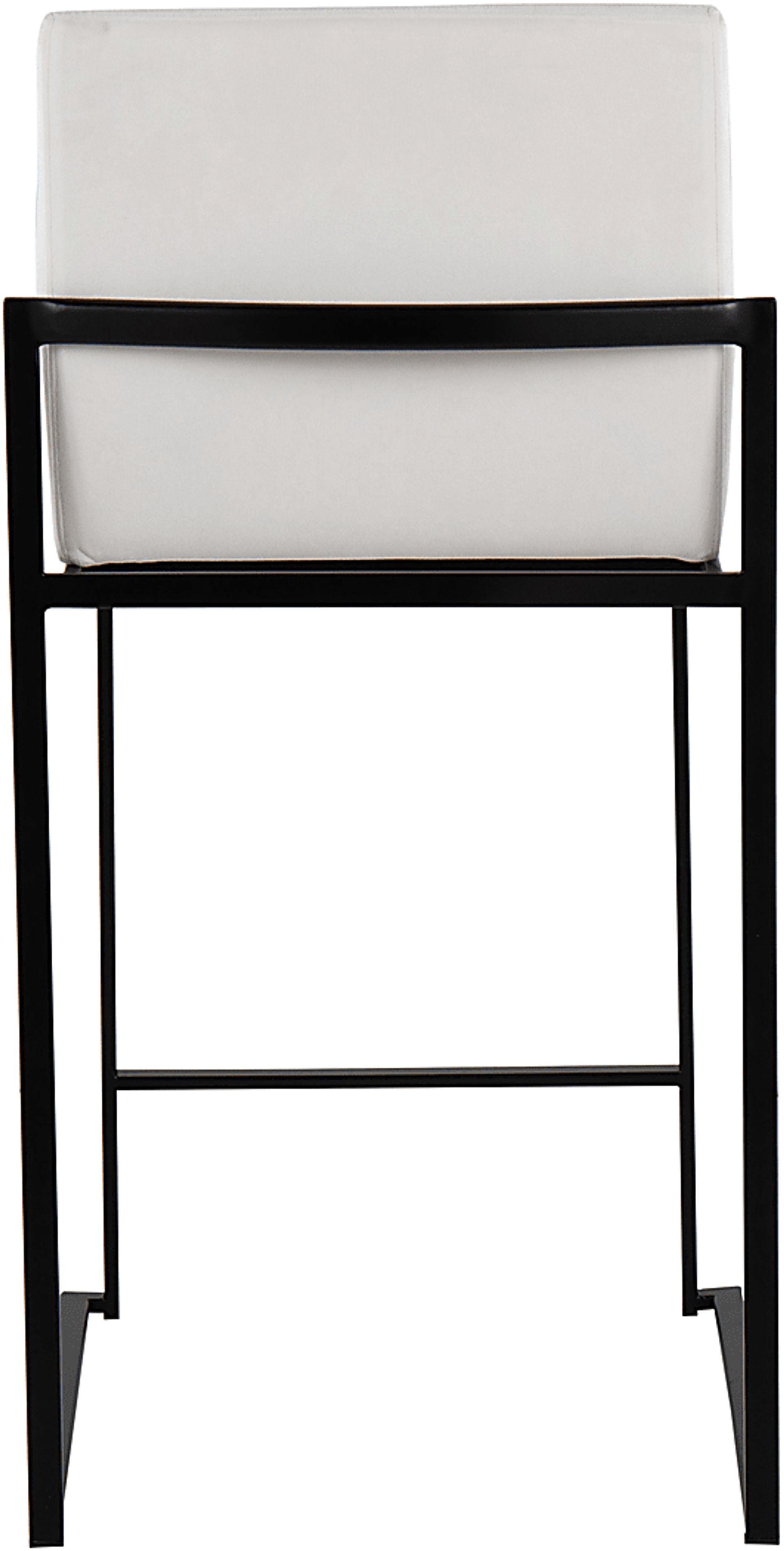 Leserna IV White Counter Height Stool, Set of 2 - Image 5