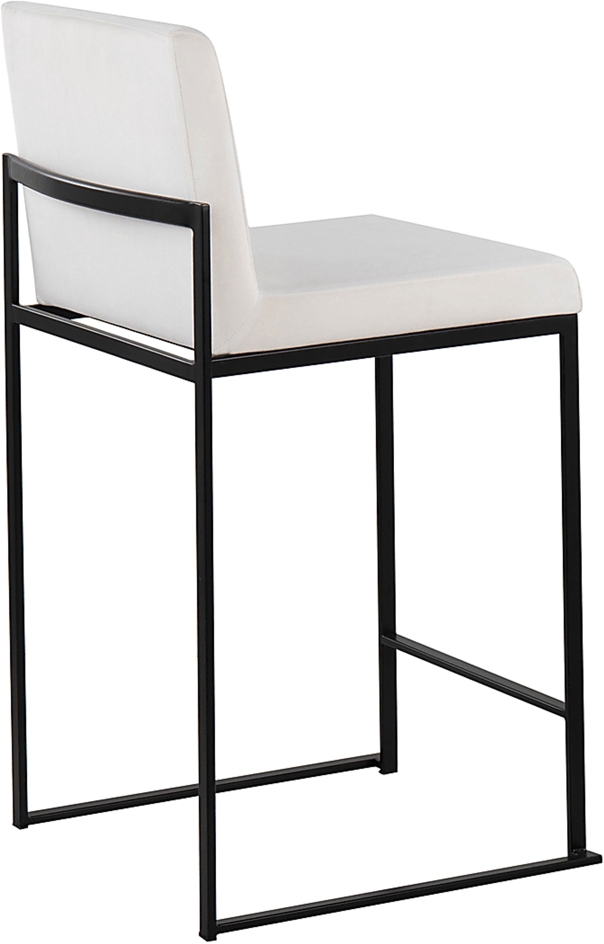 Leserna IV White Counter Height Stool, Set of 2 - Image 7
