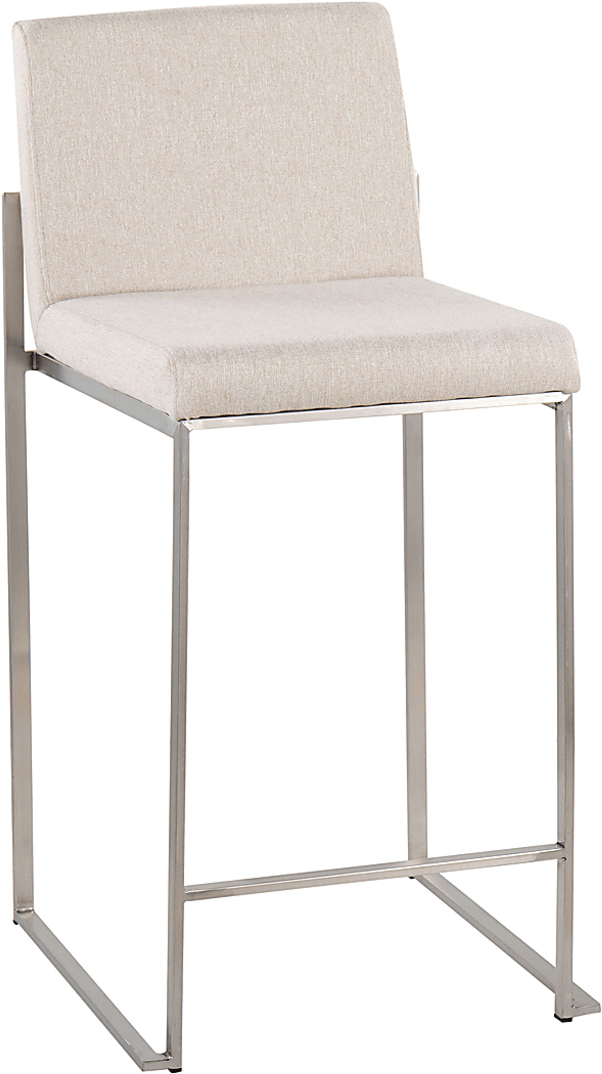 Leserna V Beige Counter Height Stool, Set of 2 - Image 2