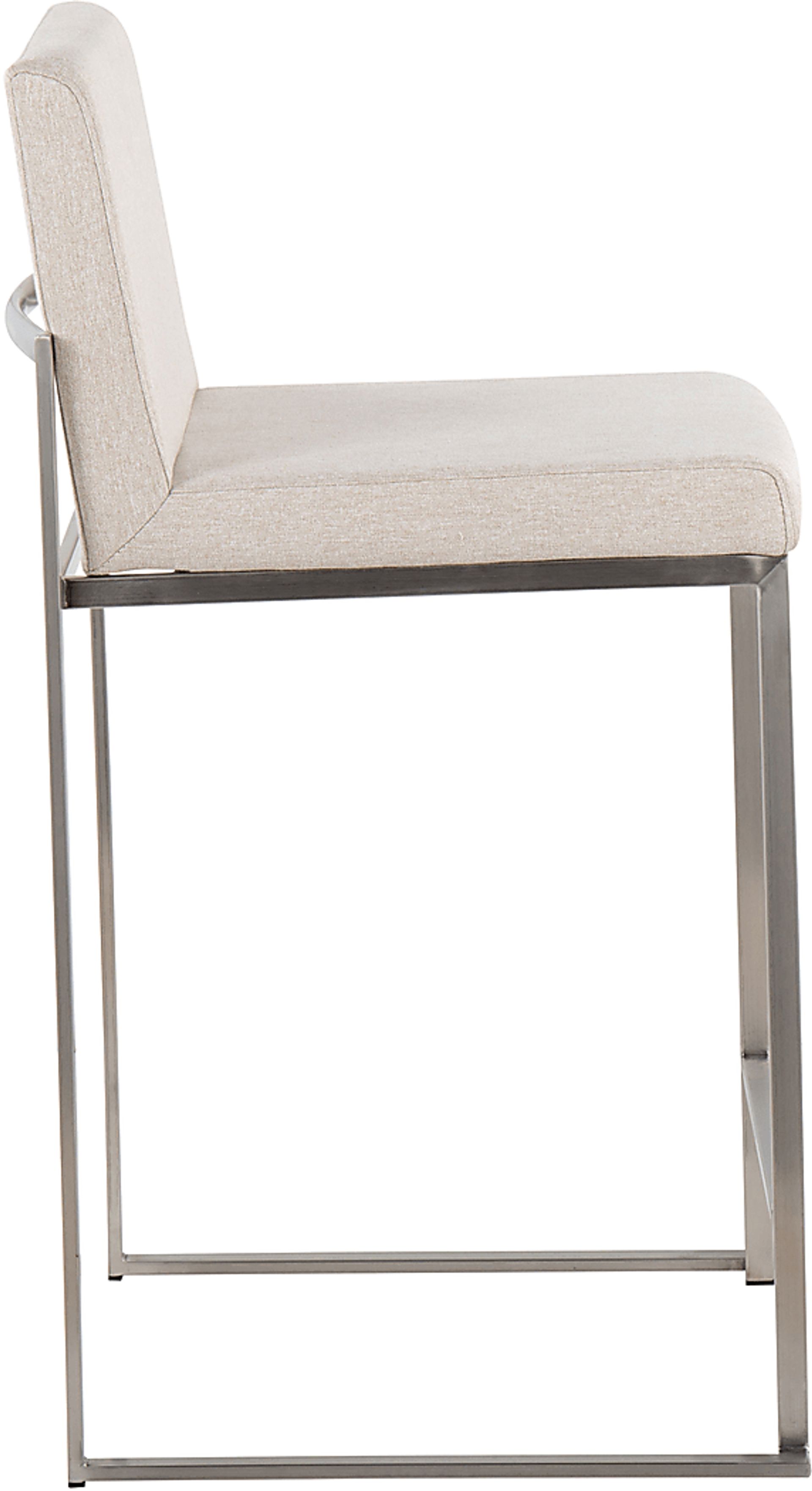 Leserna V Beige Counter Height Stool, Set of 2 - Image 3