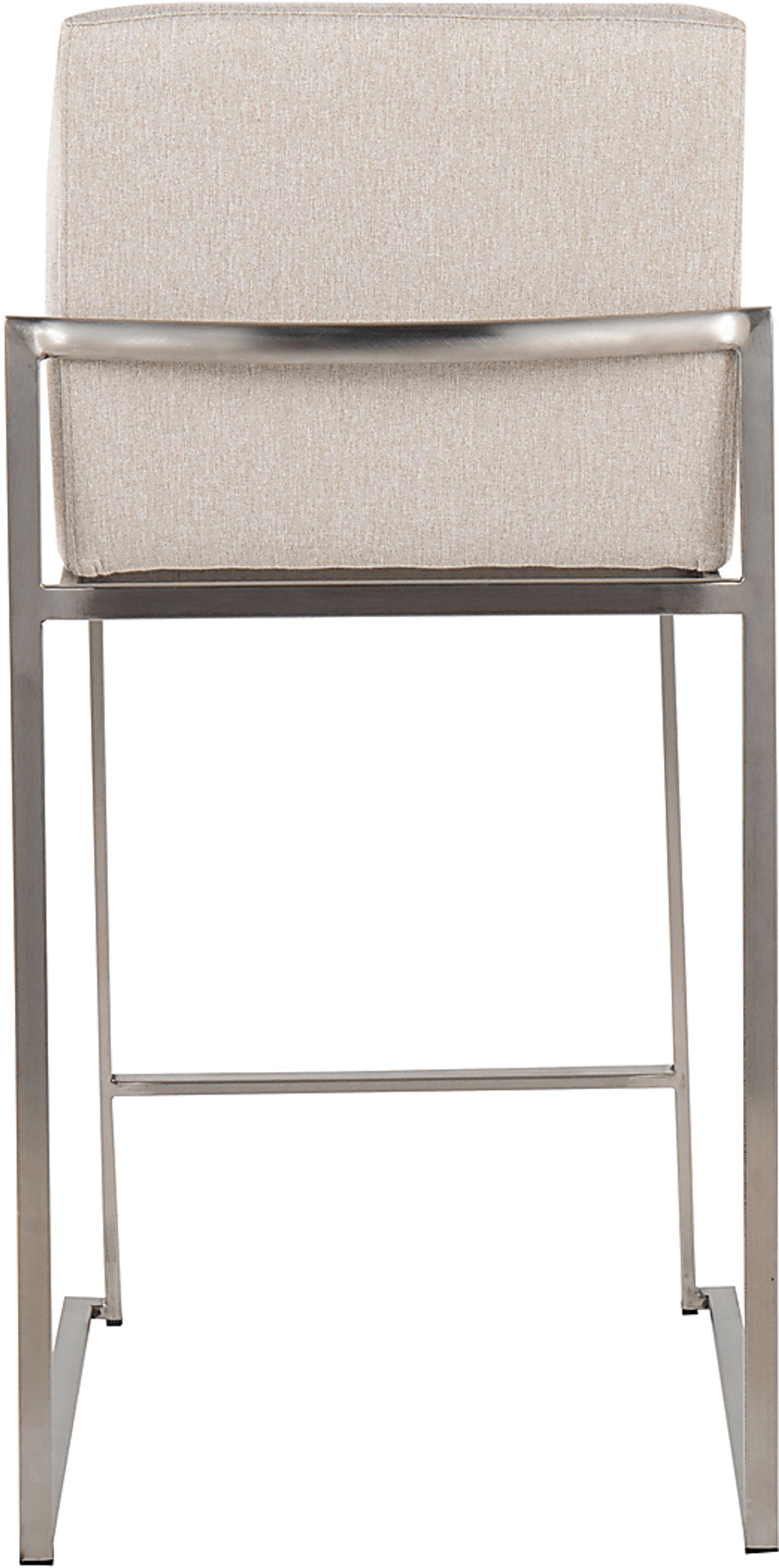 Leserna V Beige Counter Height Stool, Set of 2 - Image 4