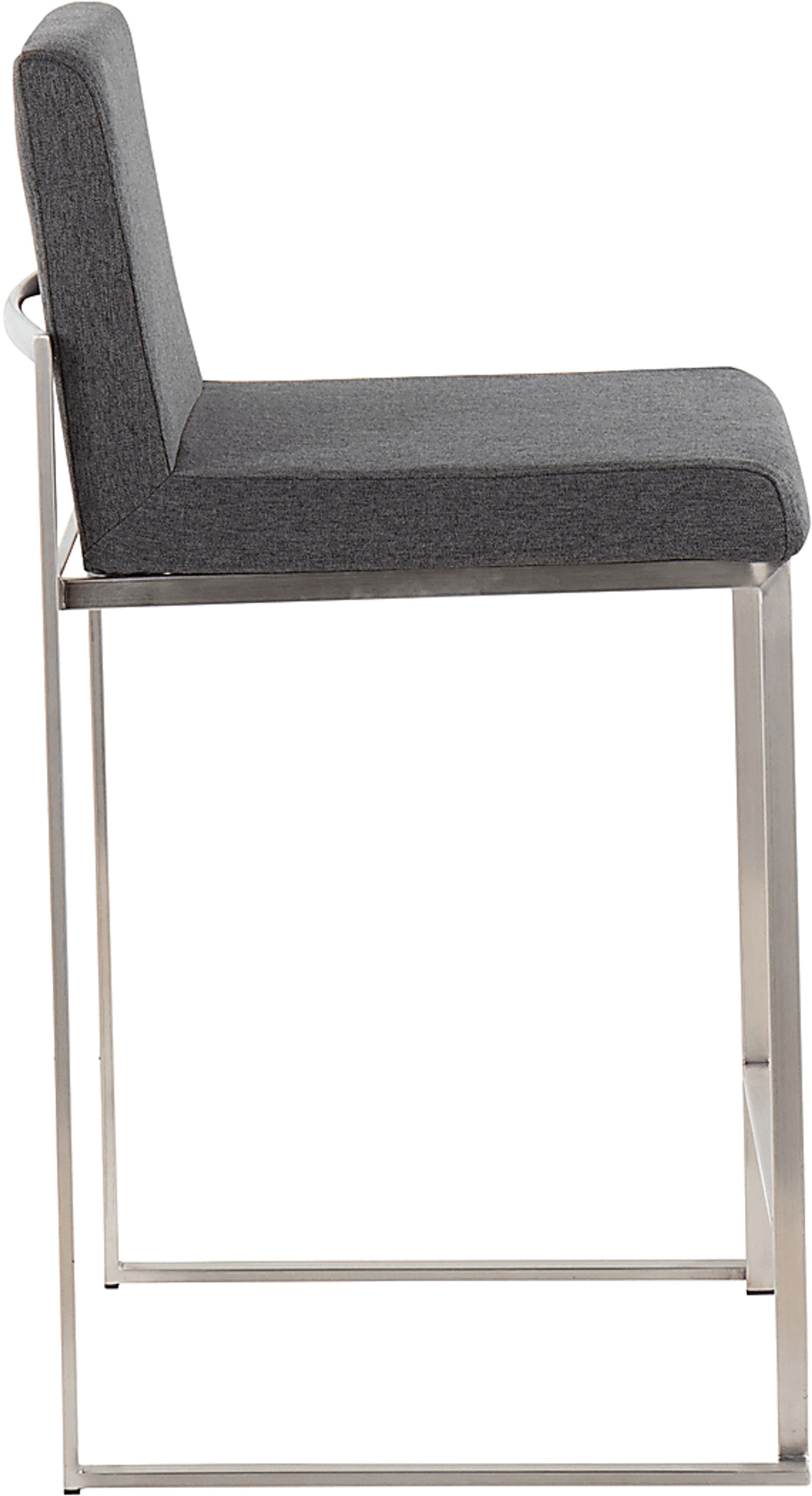 Leserna V Charcoal Counter Height Stool, Set of 2 - Image 3