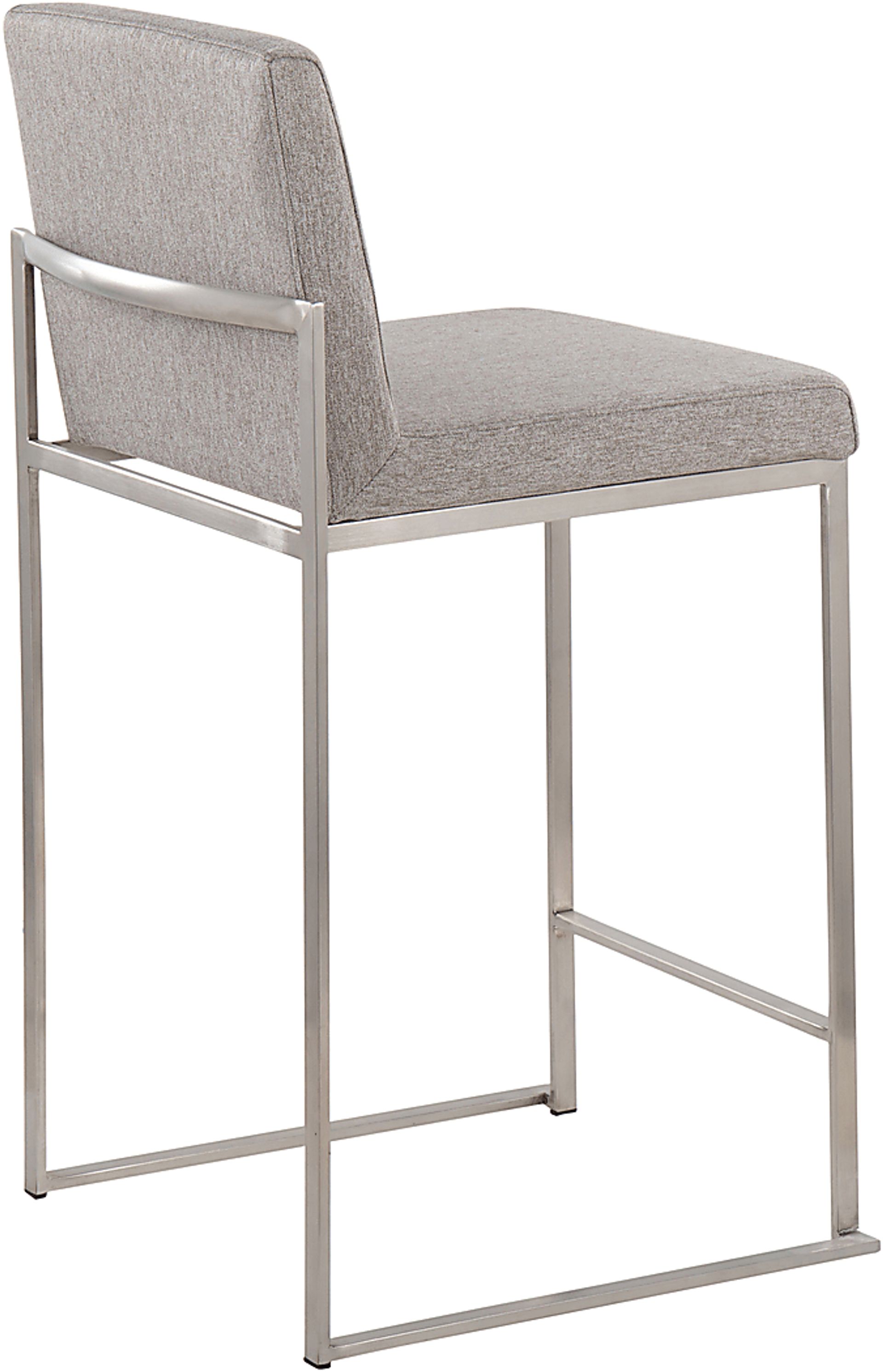 Leserna V Gray Counter Height Stool, Set of 2 - Image 6