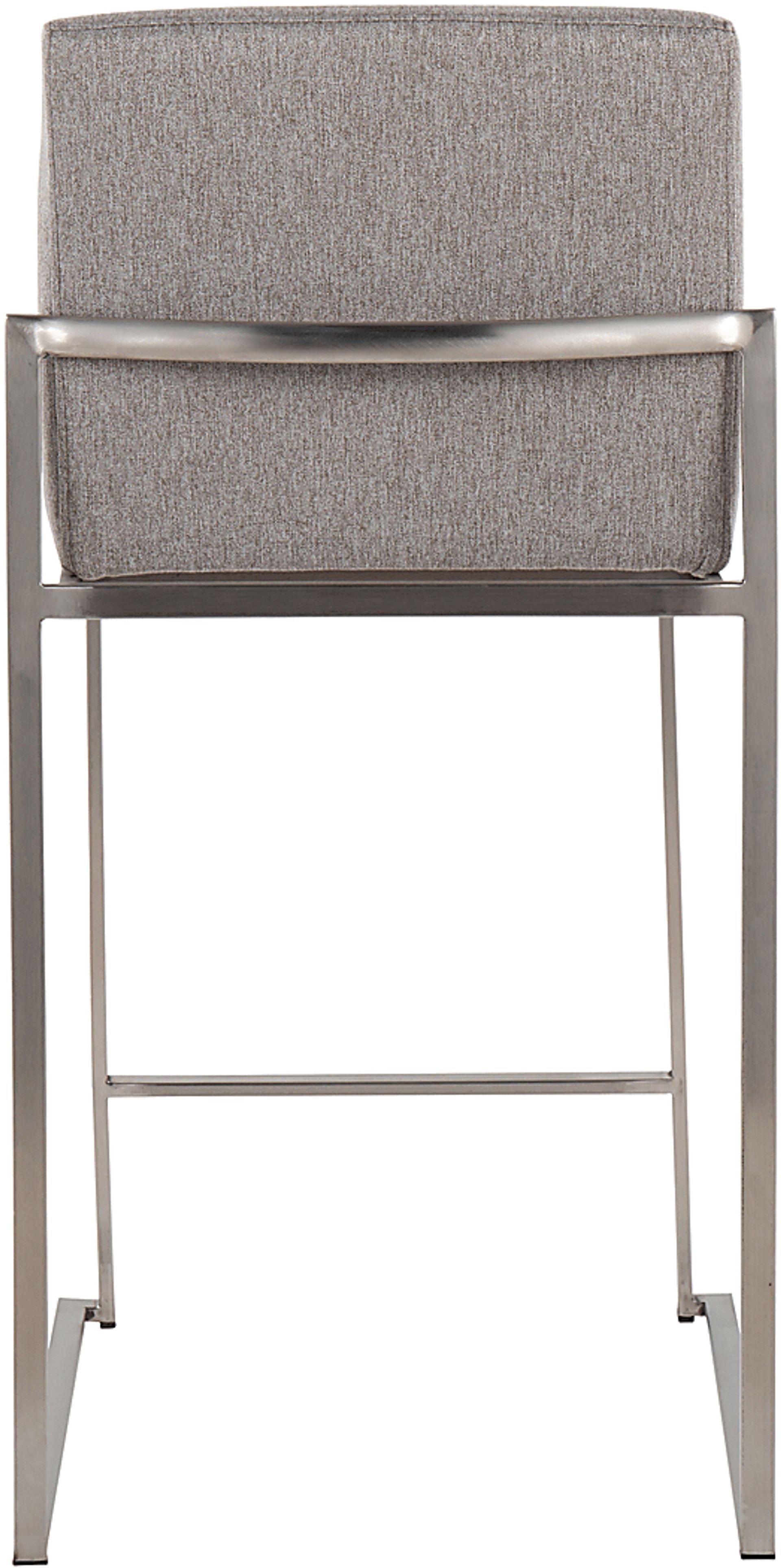 Leserna V Gray Counter Height Stool, Set of 2 - Image 7