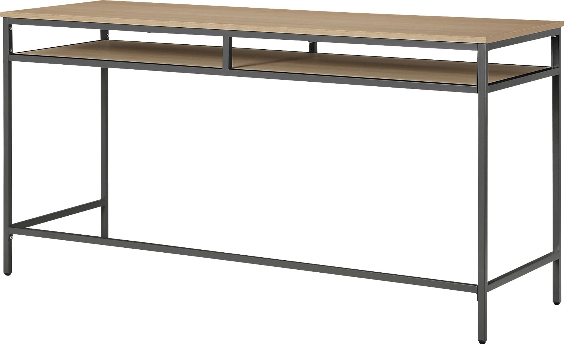 Leshi Brown Writing Desk - Image 3