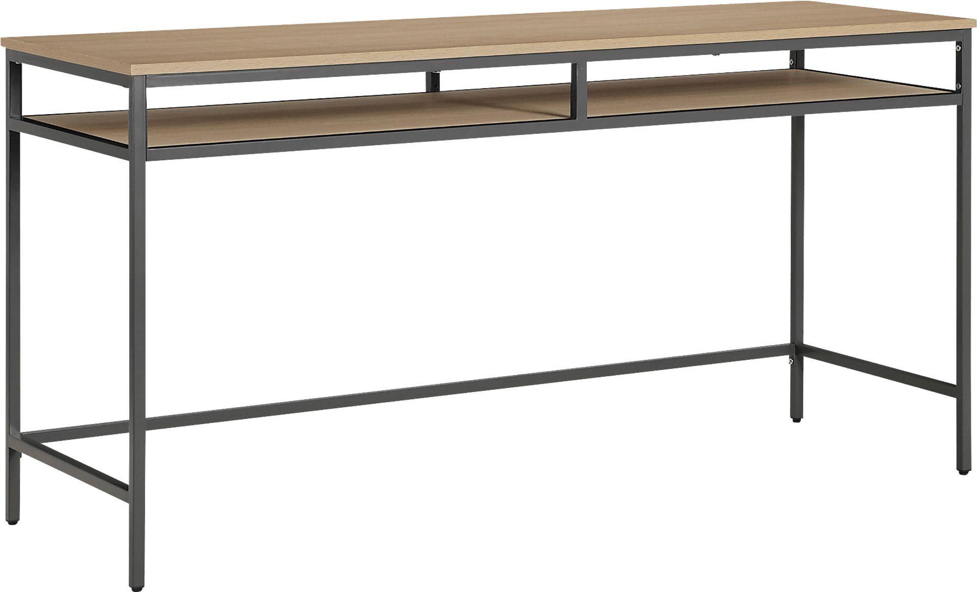 Leshi Brown Writing Desk - Image 1