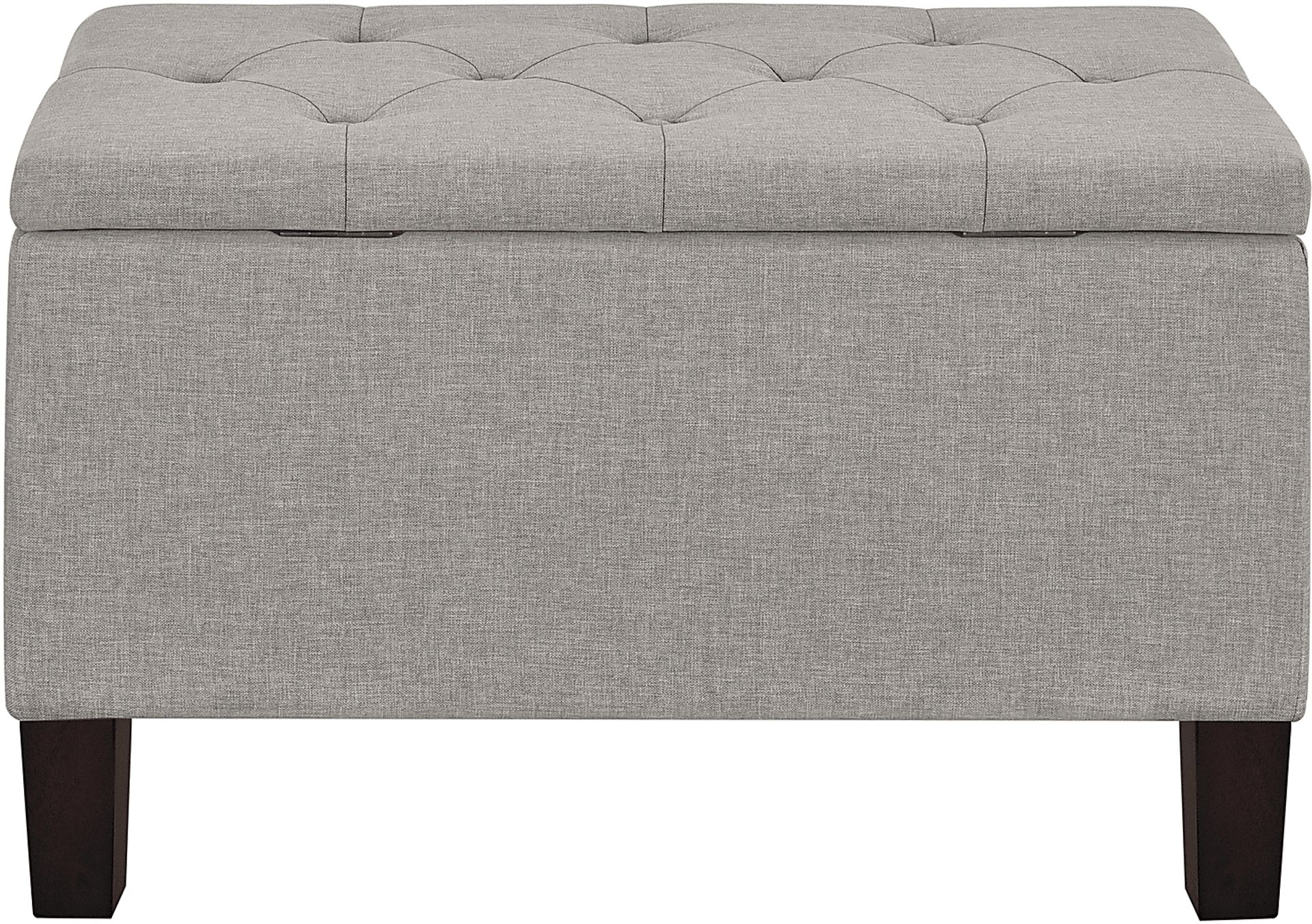Leslan I Gray Storage Bench - Image 5