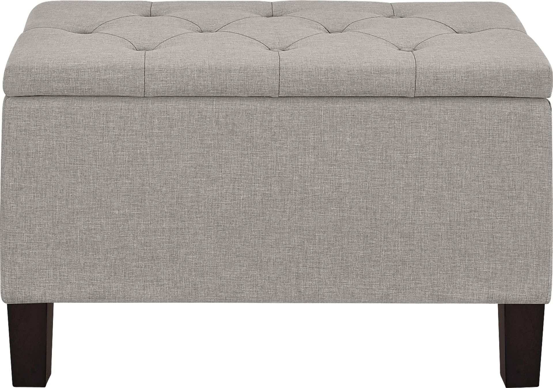 Leslan I Gray Storage Bench - Image 1