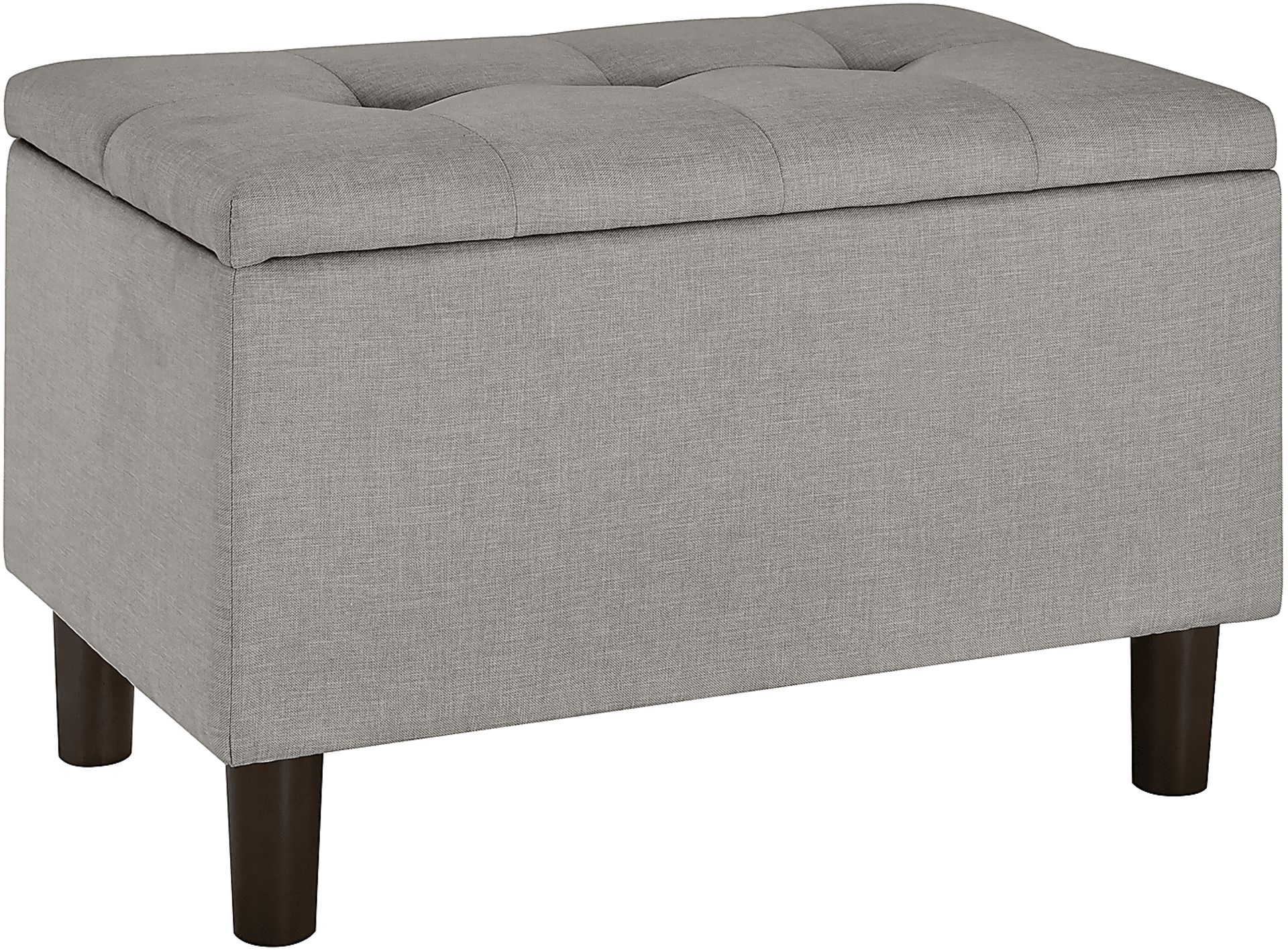 Leslan II Gray Storage Bench - Image 3